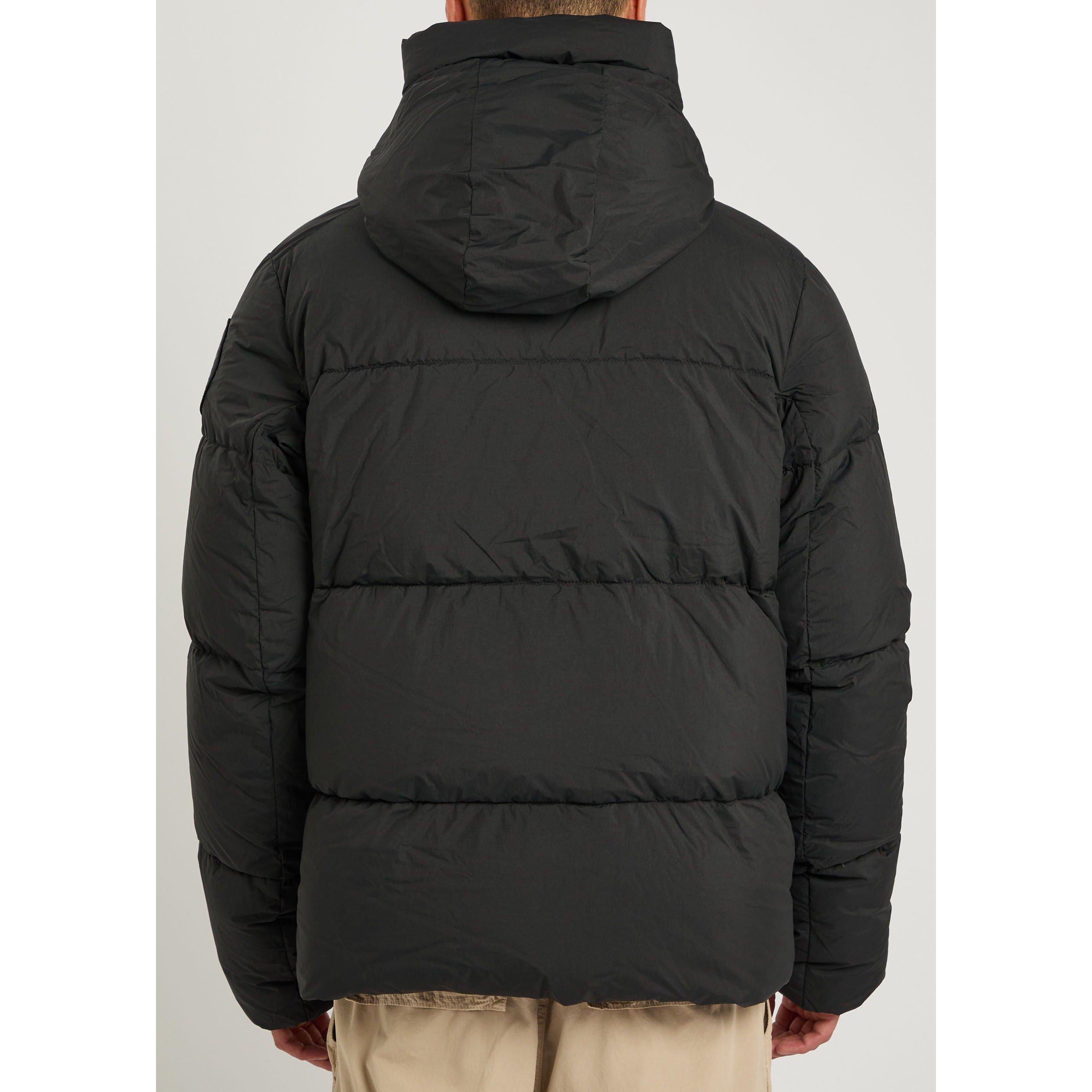 BLACK - Canada Goose - Men's Crofton Matte Relaxed-Fit Down Jacket - 3