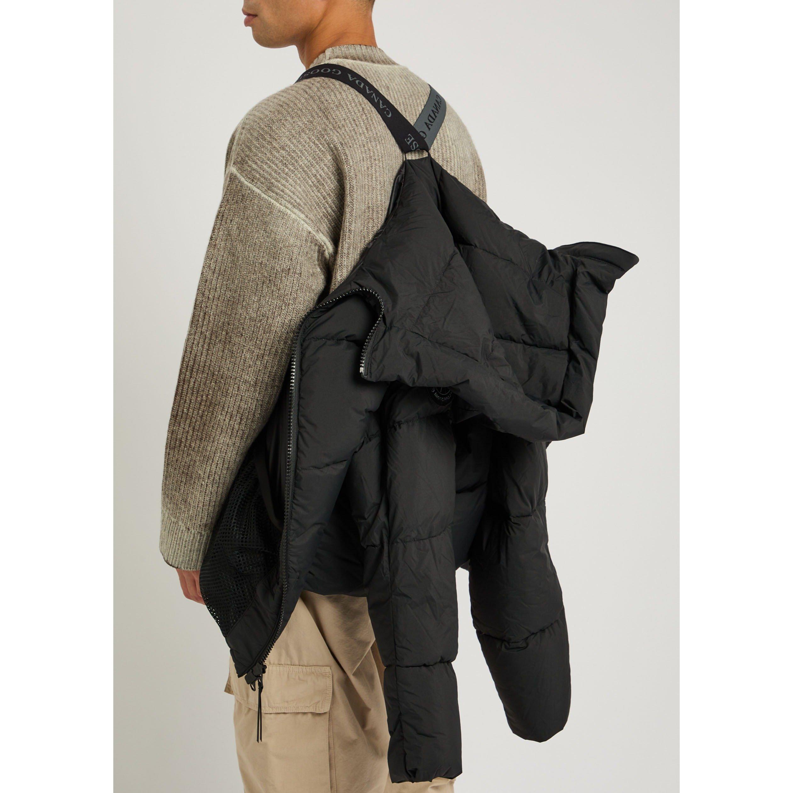 BLACK - Canada Goose - Men's Crofton Matte Relaxed-Fit Down Jacket - 5