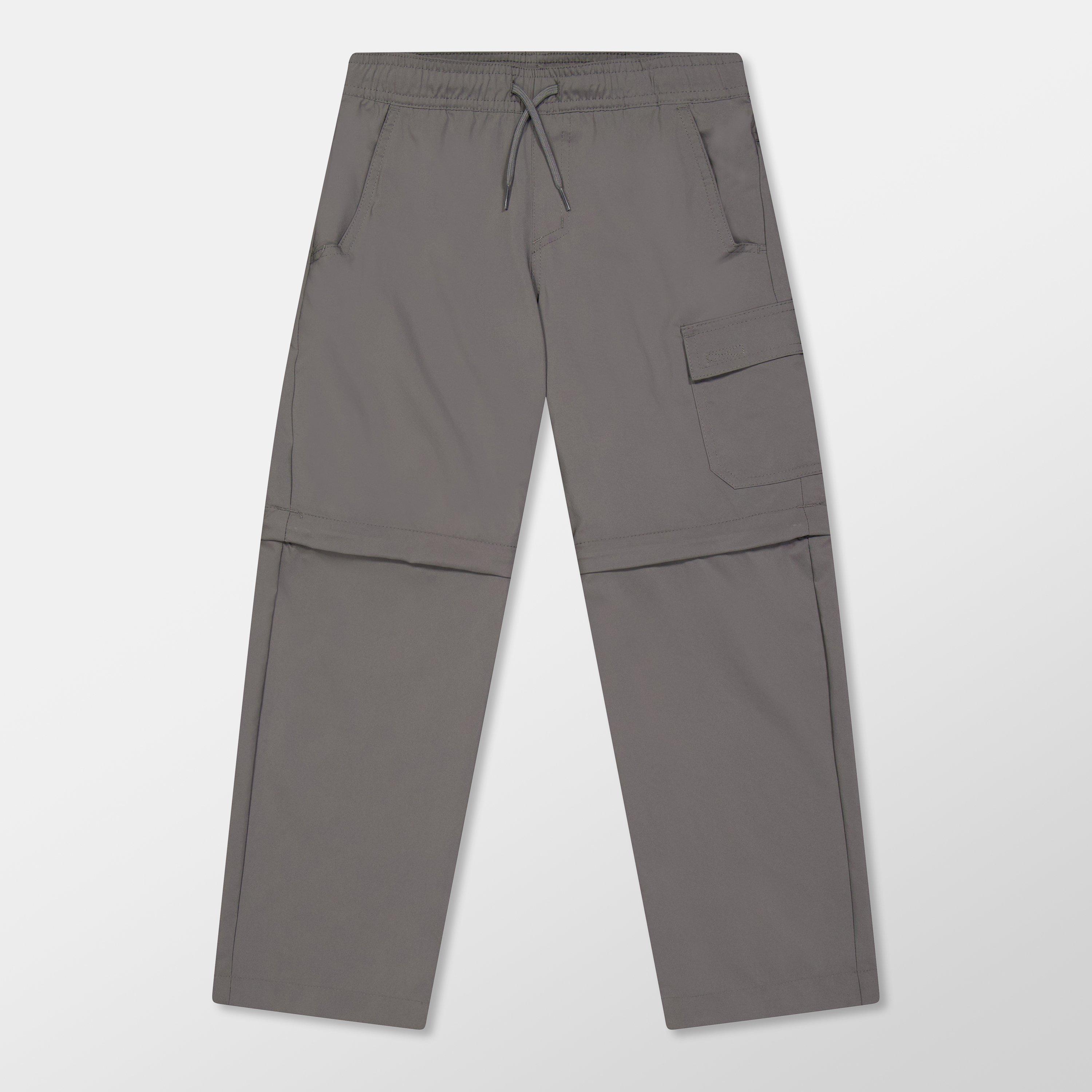 Columbia Boys Silver Ridge Convertible Trousers Juniors - City Grey - 13 (XL)