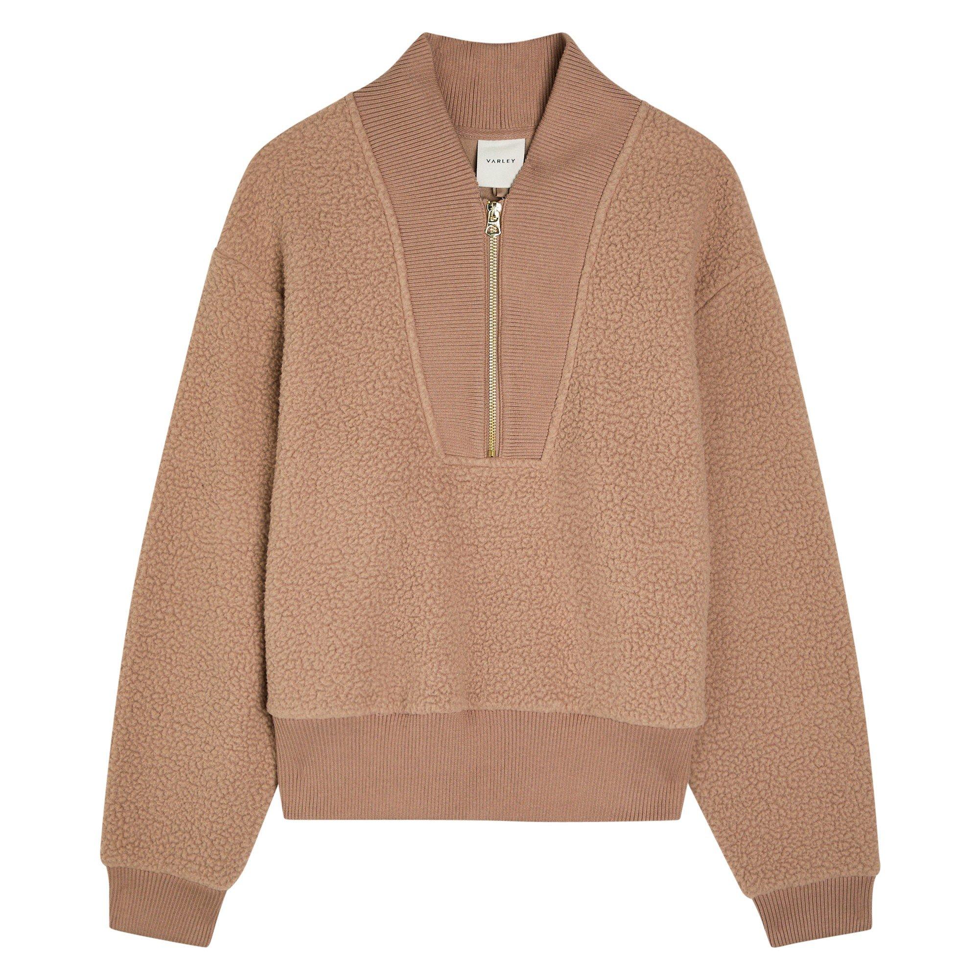 LIGHT BROWN - Varley - SW Mumford Half Zip Fleece