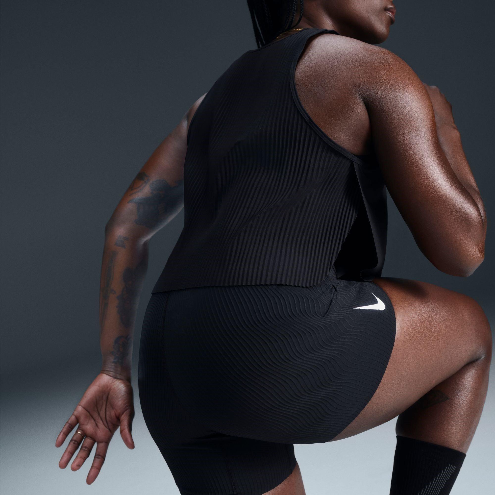 Black - Nike - Nike AS Crop Tank Top - 11