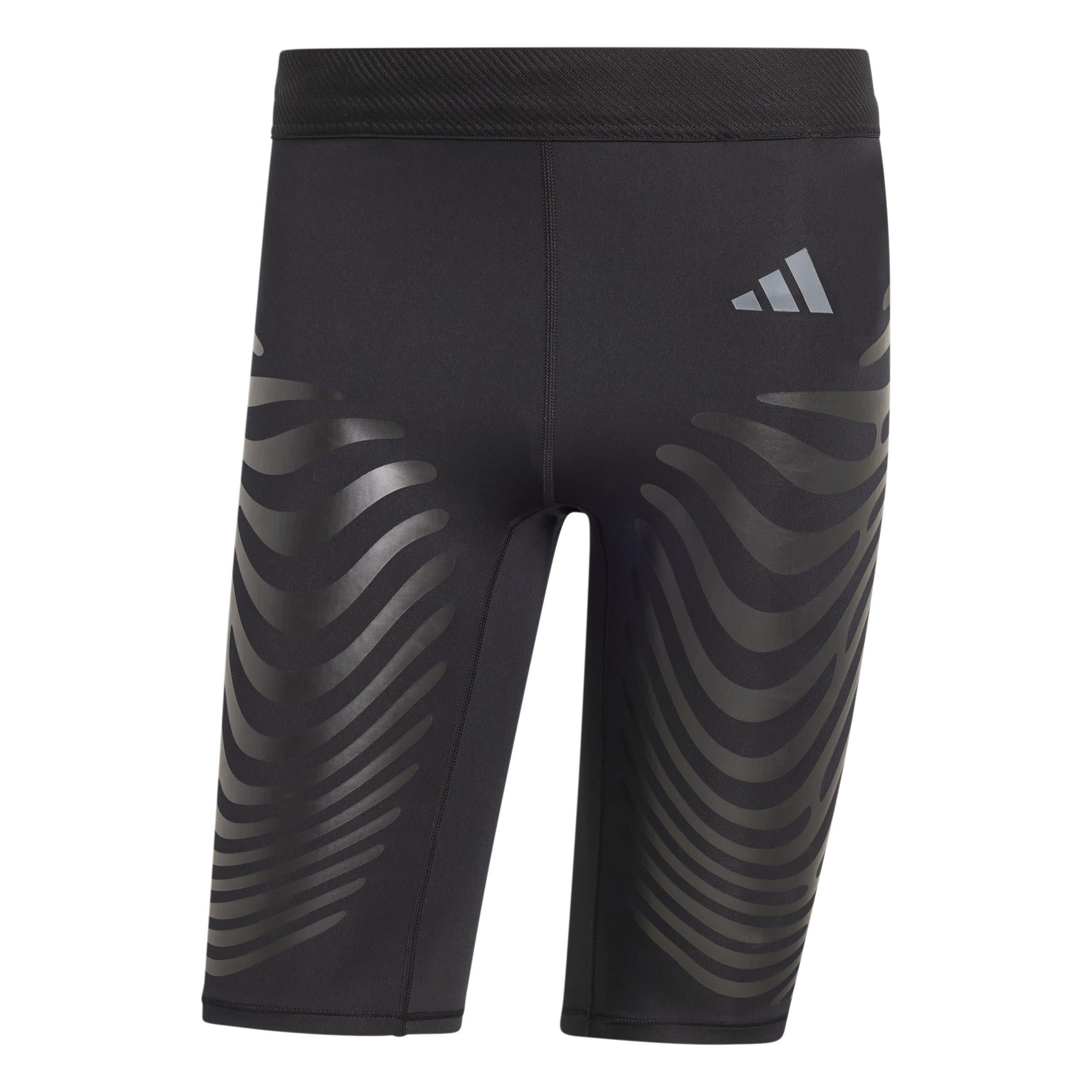 Adidas Men's Adizero Performance Running Shorts - Black - 2XL