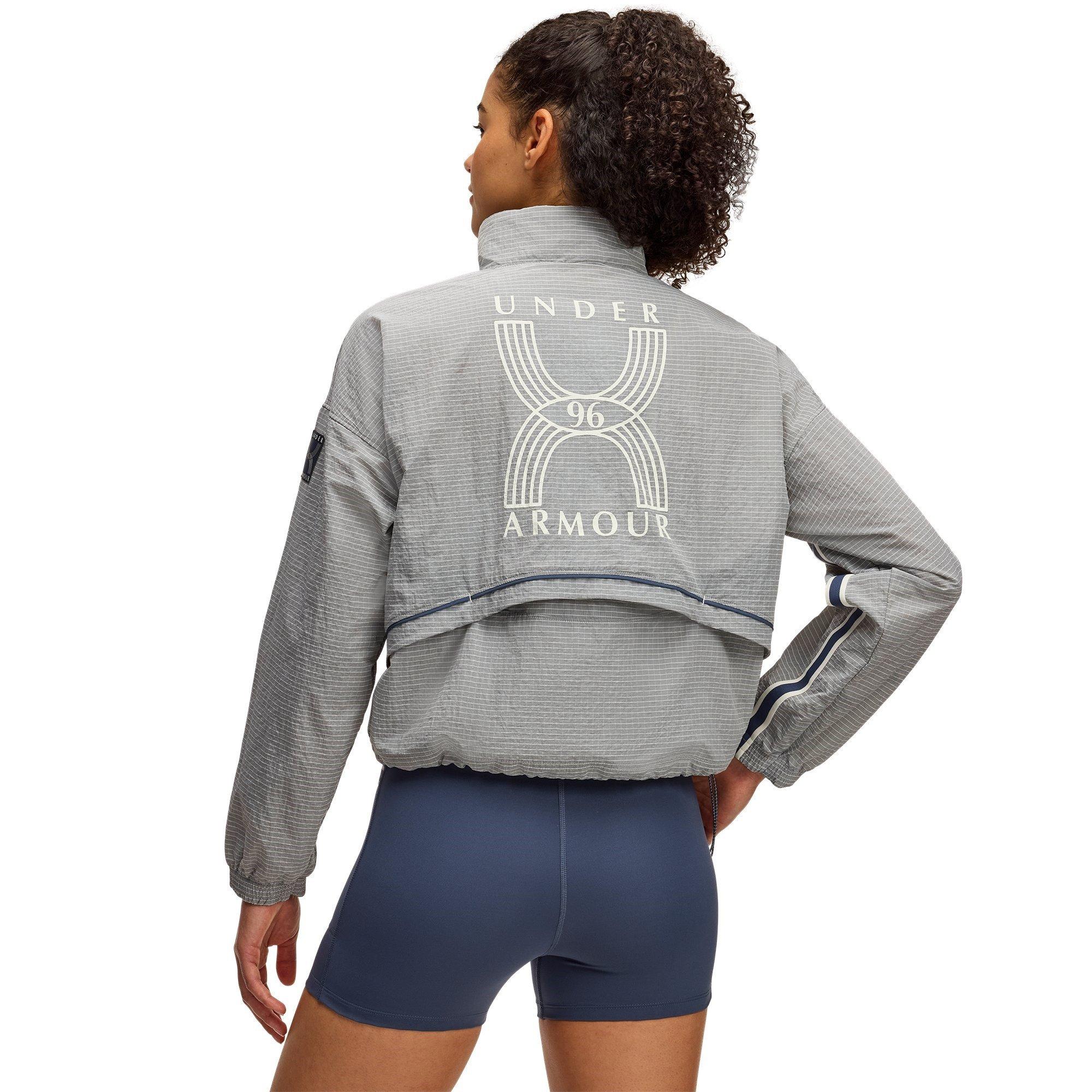 Hvid - Under Armour - Weather-Resistant Streamlined Performance Running Jacket - 2