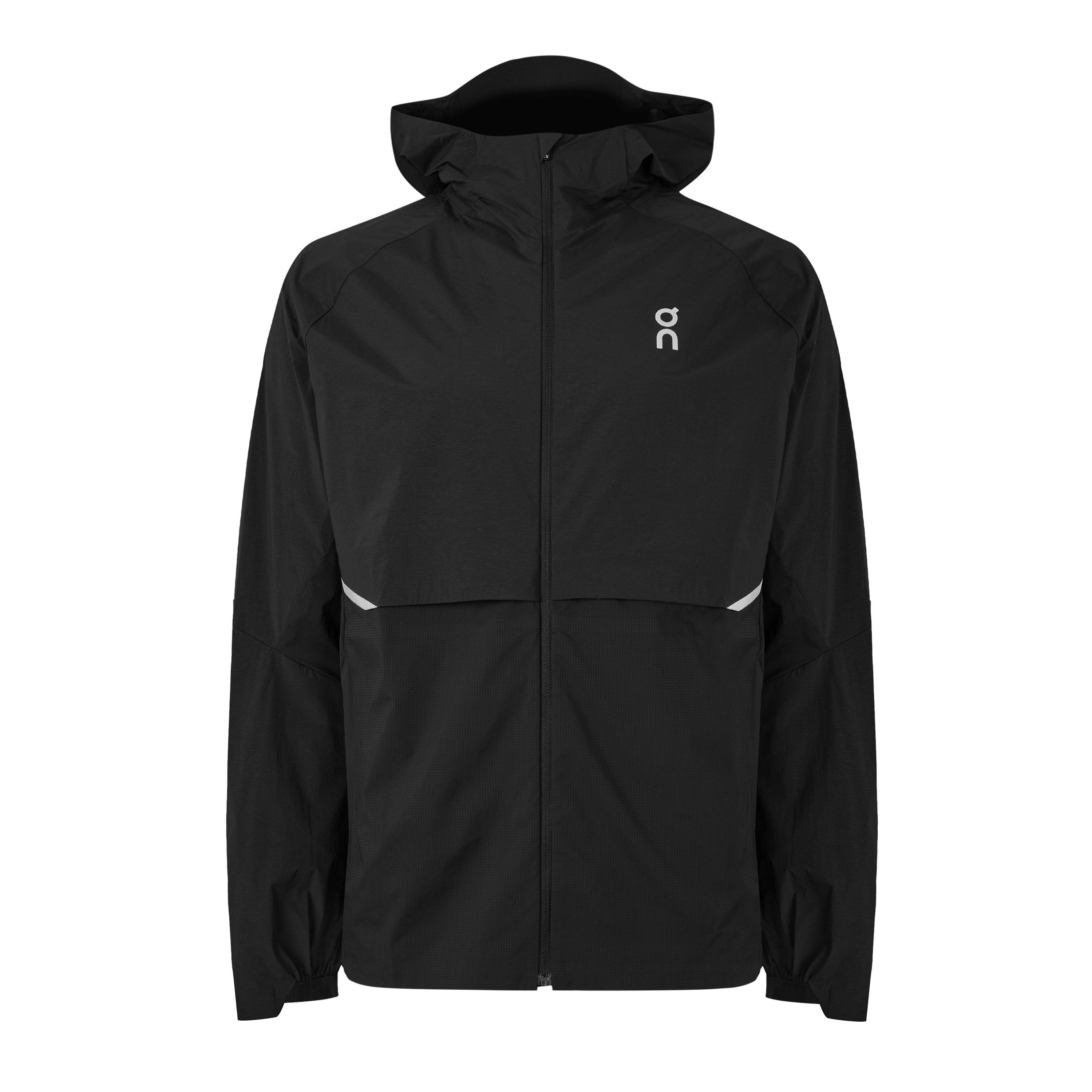 Black - On - Men's Core Running Jacket - 1
