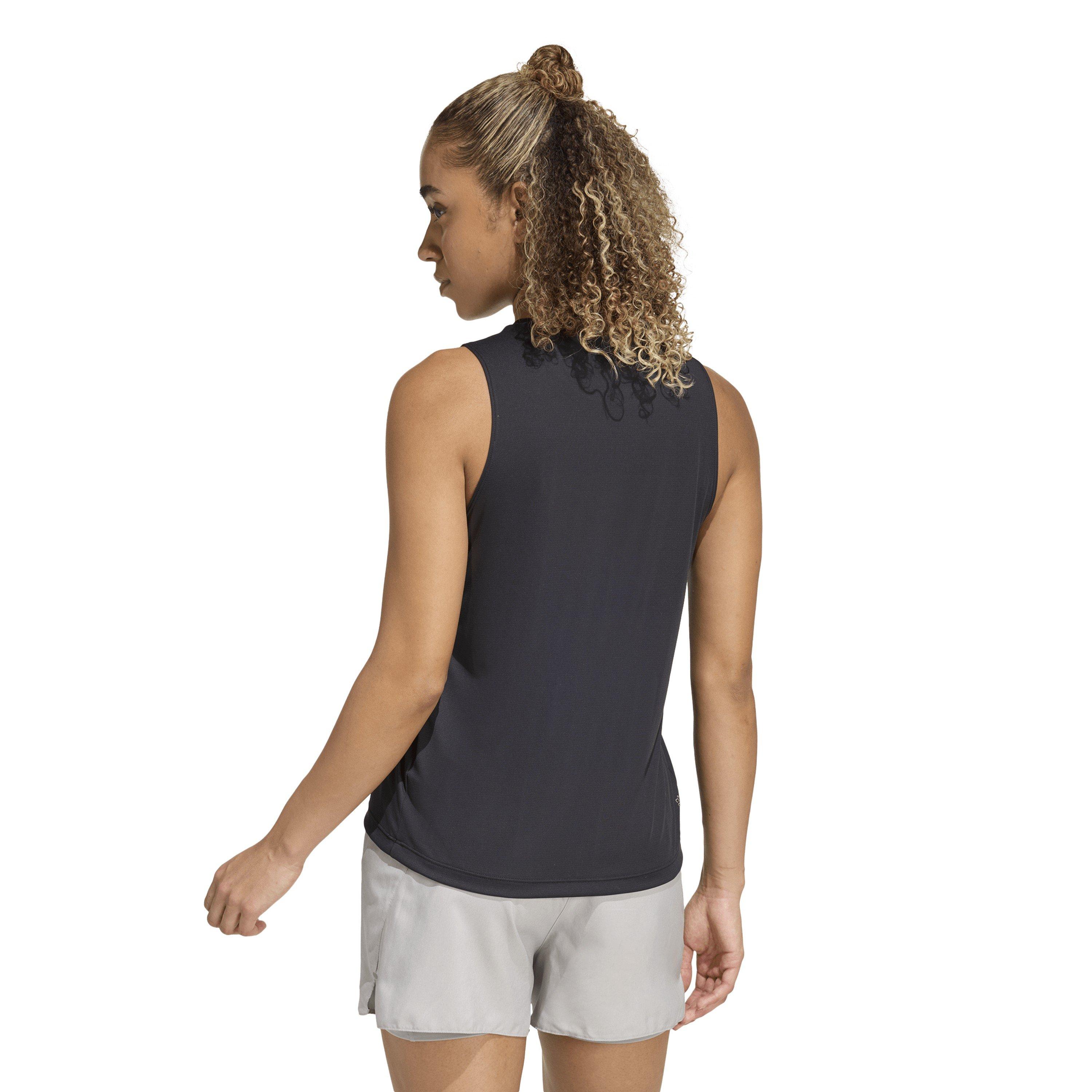Black - adidas - Women's Performance Running Vest - 3