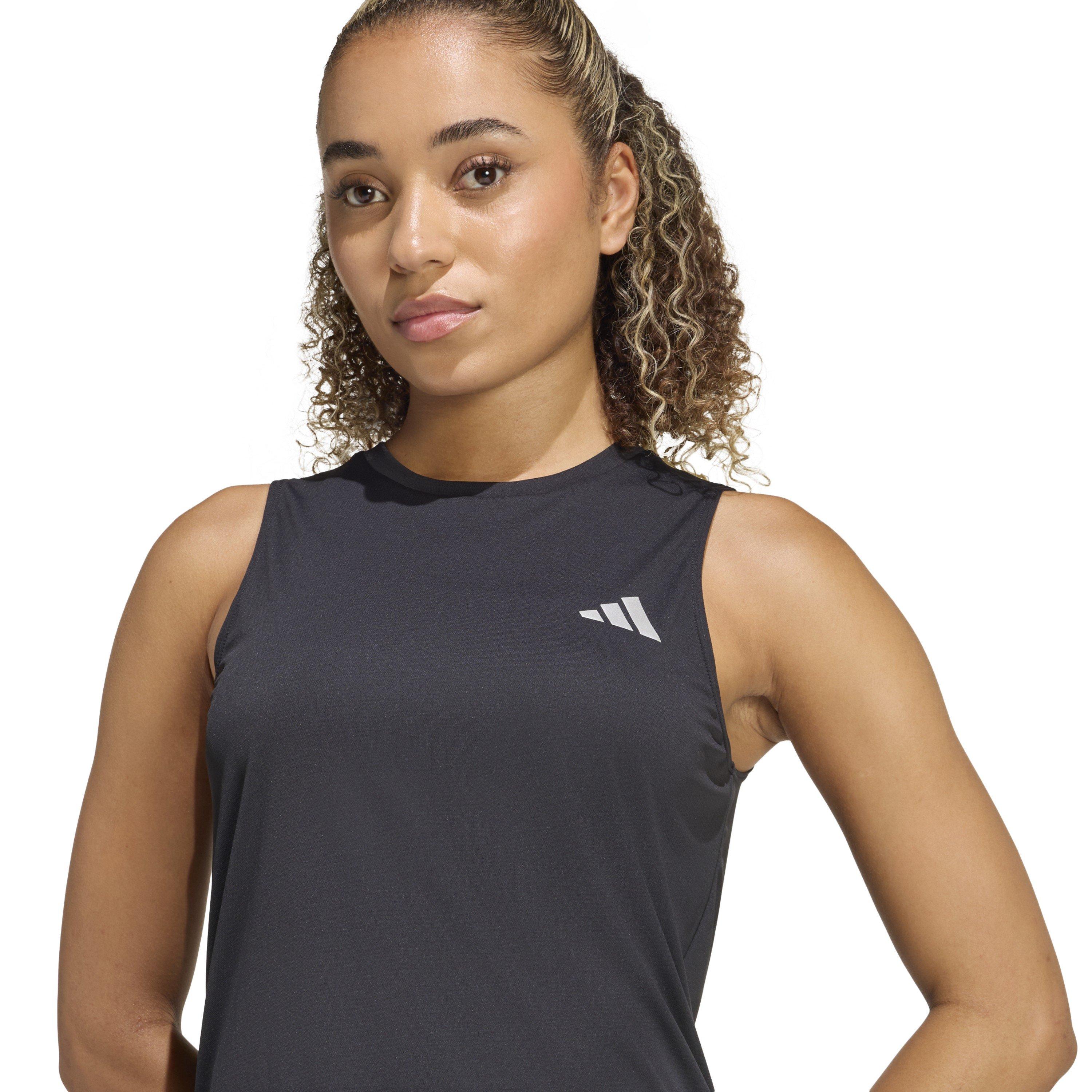 Black - adidas - Women's Performance Running Vest - 5