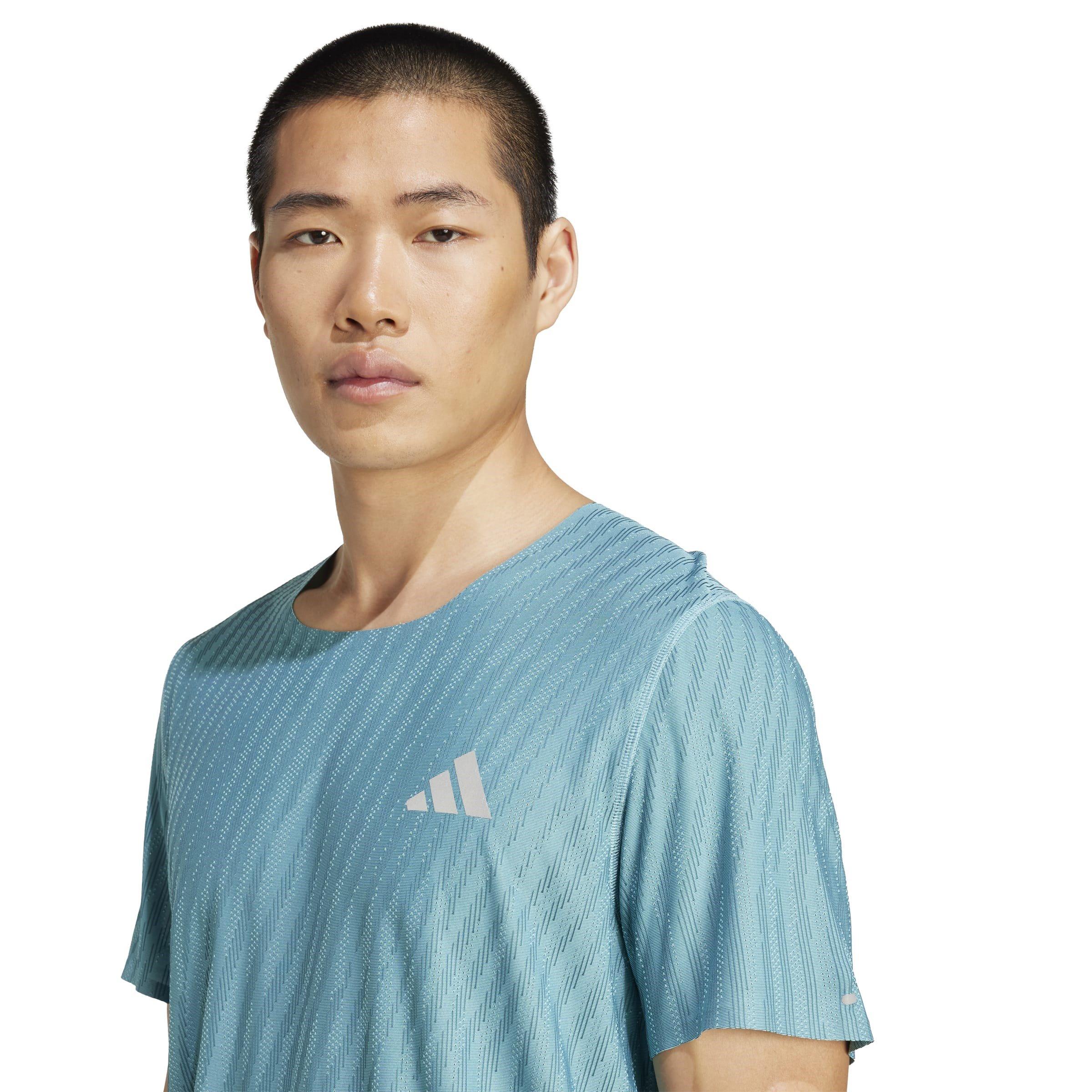 Mint Ton/Teal - adidas - adi365 Short-Sleeve Performance Running Top - 5