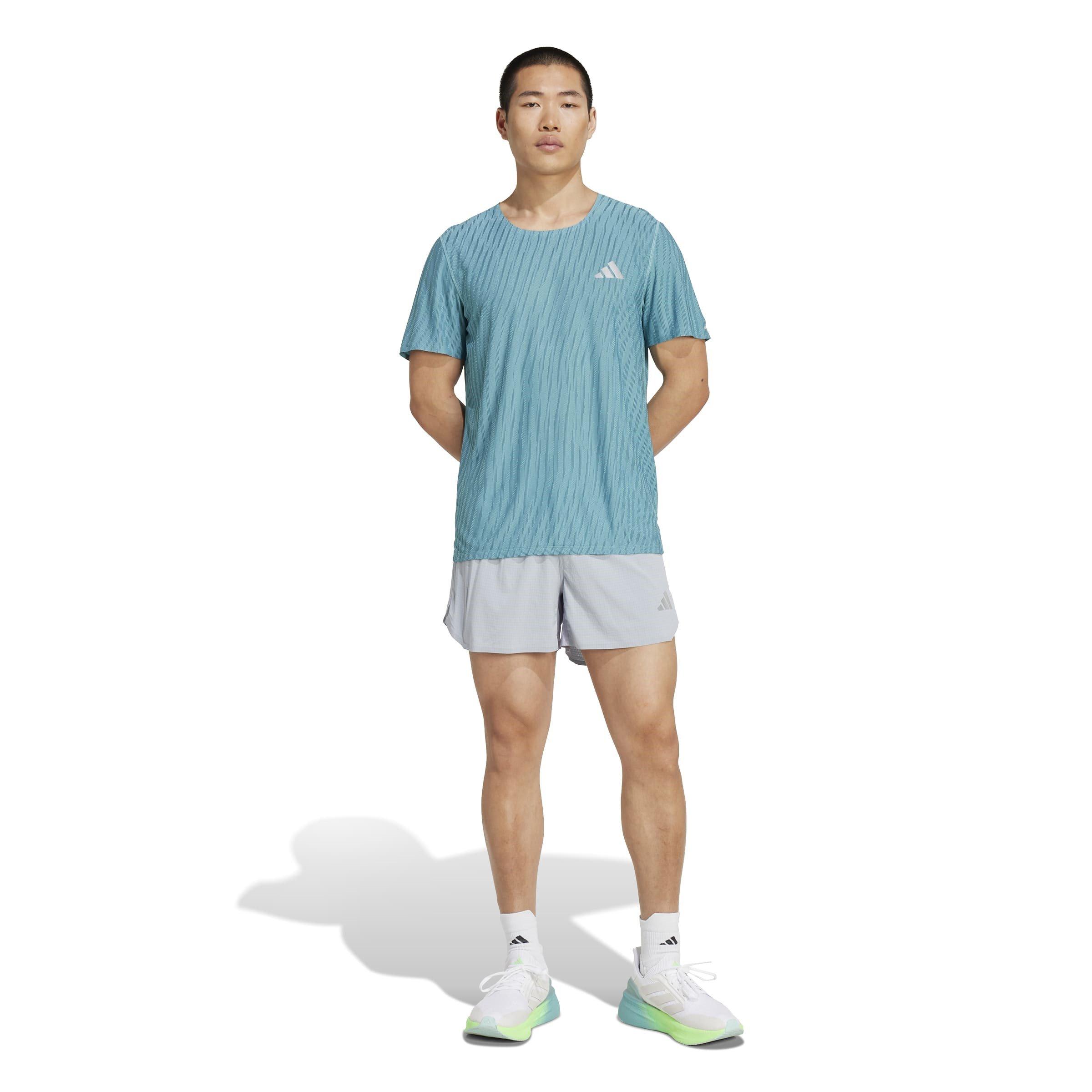 Mint Ton/Teal - adidas - adi365 Short-Sleeve Performance Running Top - 7