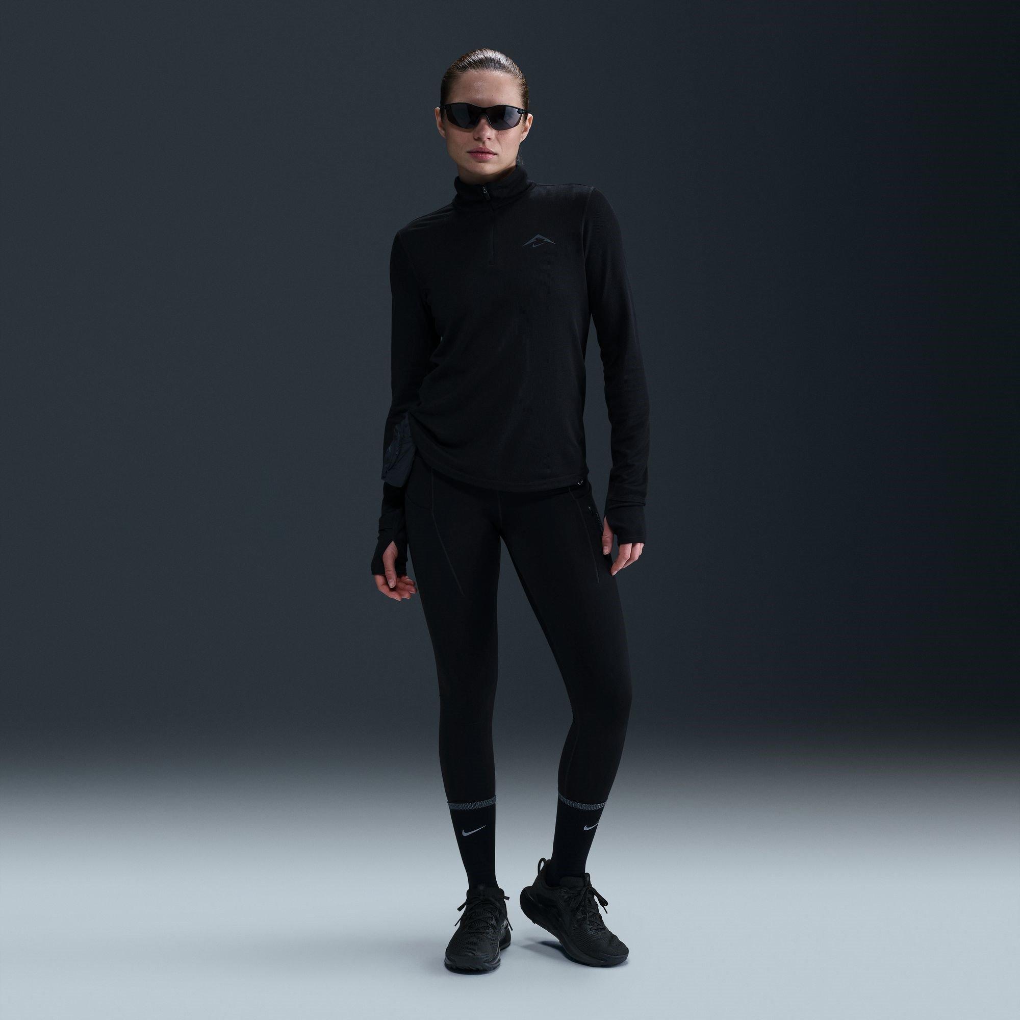 Schwarz/Schwarz - Nike - Trail Midlayer - 7