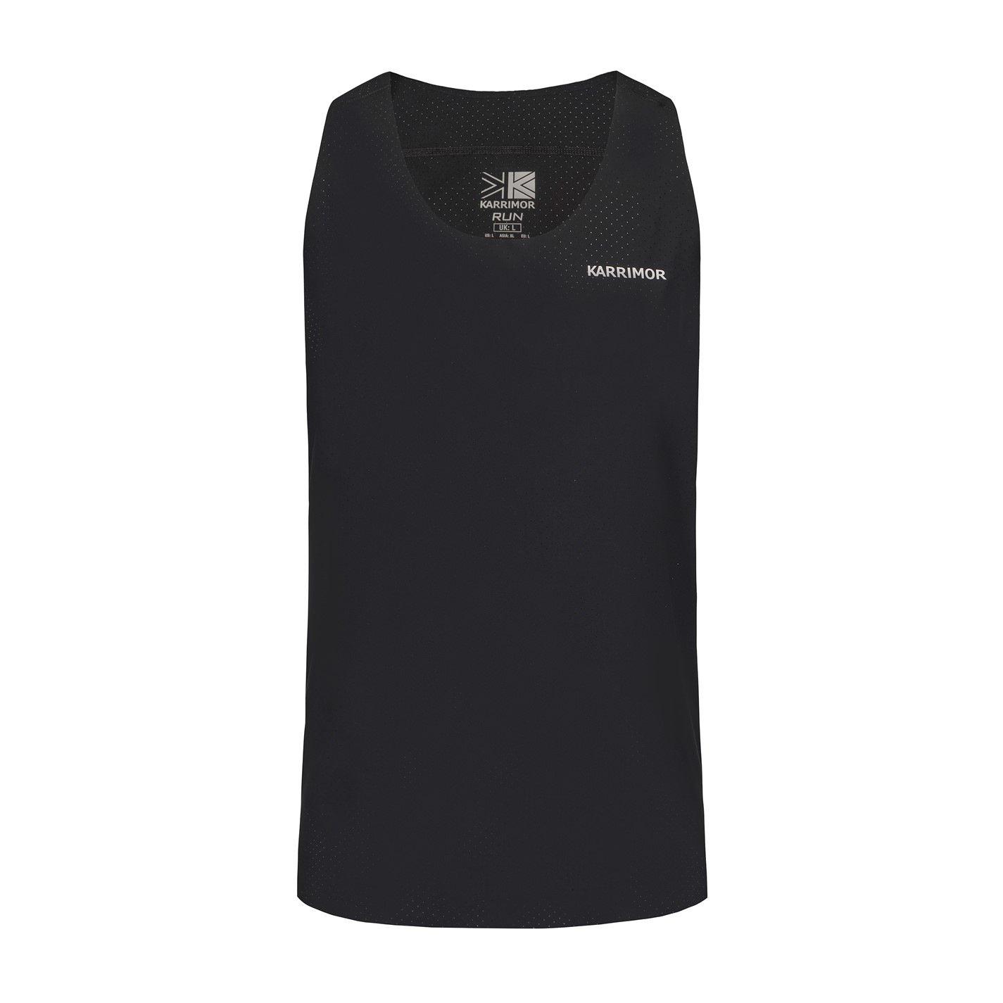 Black - Karrimor - X Lite Race Running Tank Mens - 1