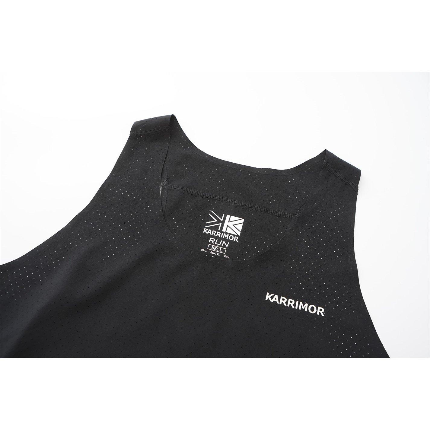 Crna - Karrimor - X Lite Race Running Tank Mens - 3
