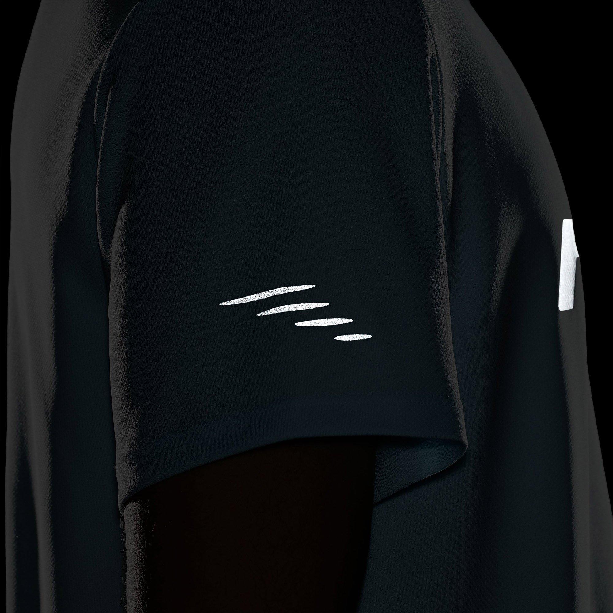 Blue/Ref.Silver - Nike - Miler Flash Mens Dri-FIT UV Running T-Shirt - 9