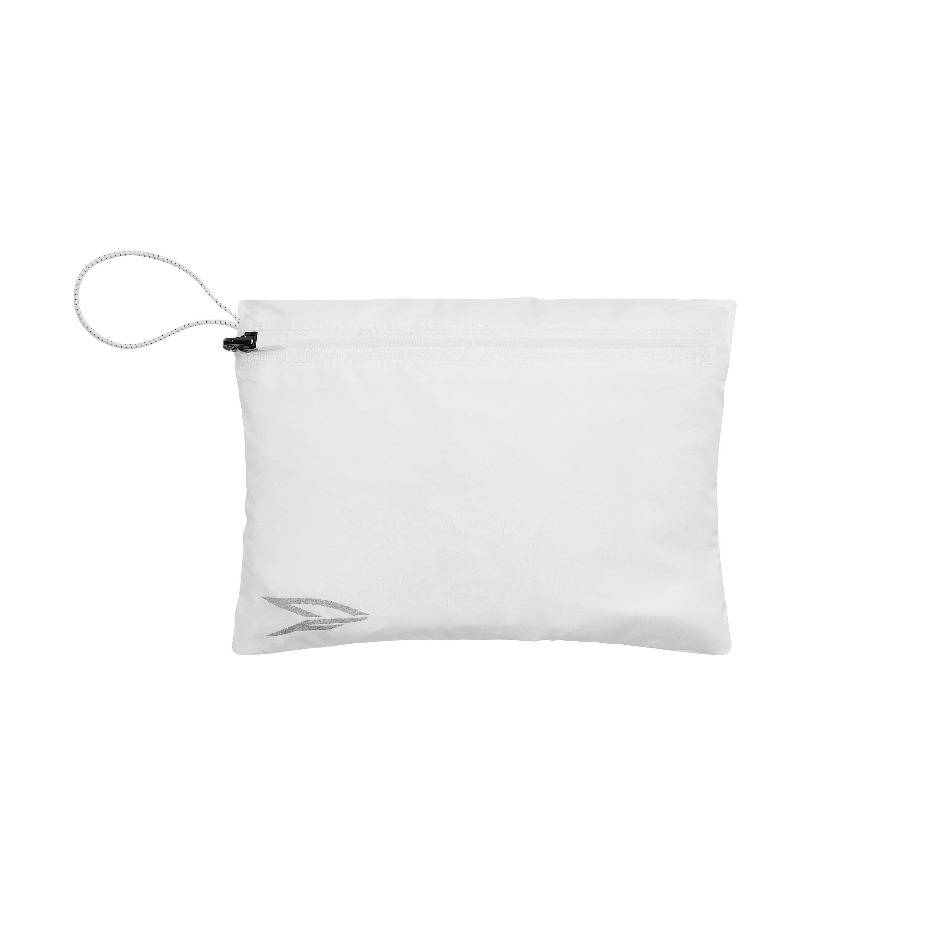 White - No Fear - Men's Running Hood Windbreaker - 7