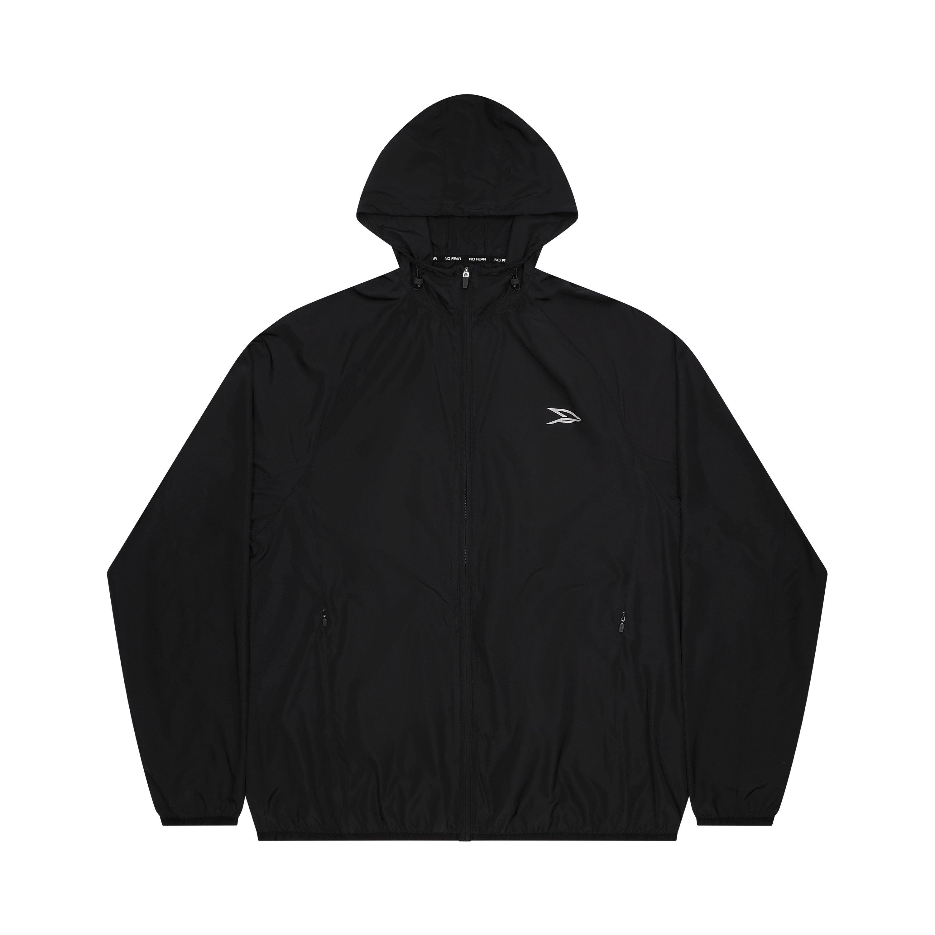 Black - No Fear - The No Fear Packable Lightweight Jacket Mens - 1