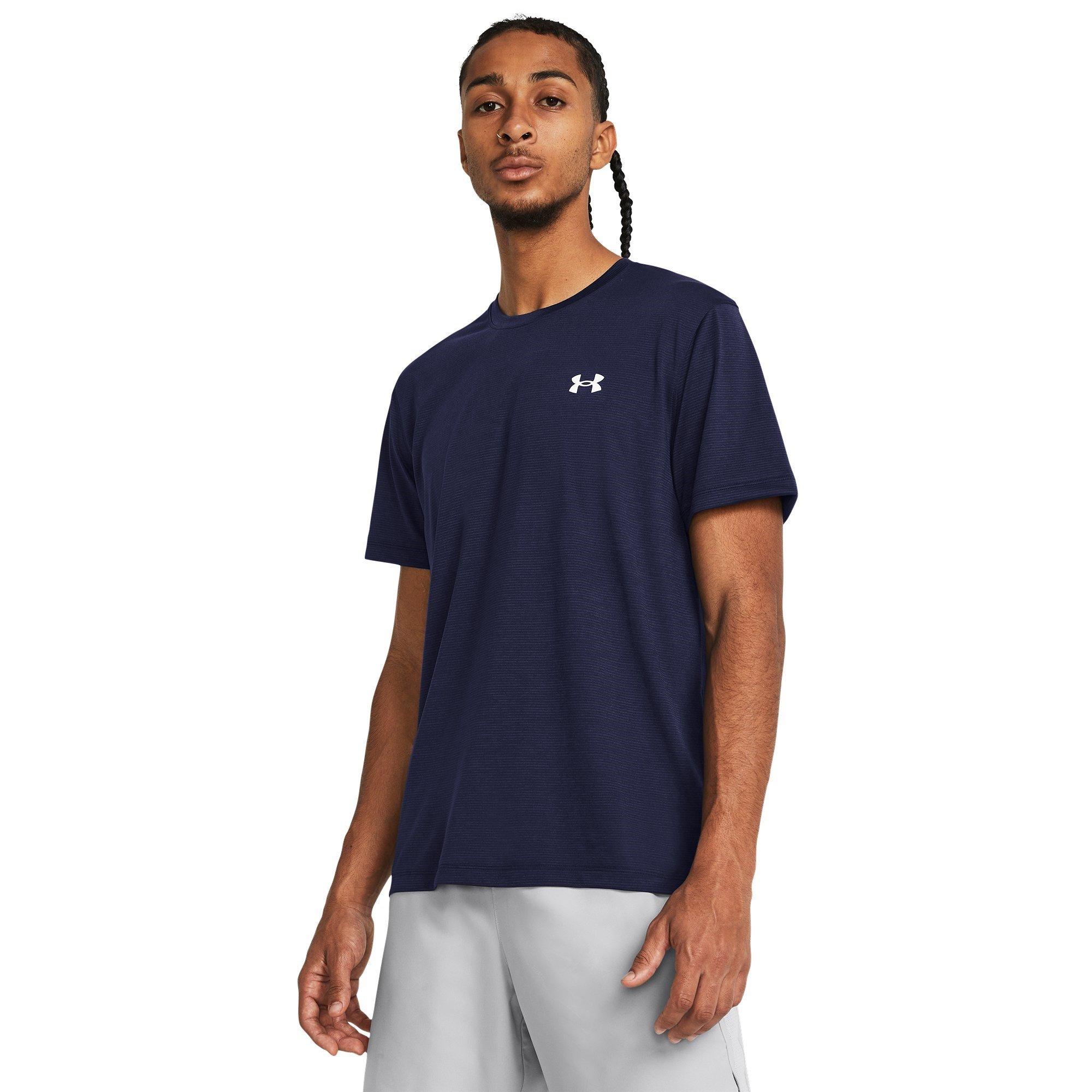 Azul - Under Armour - Launch Short-Sleeve Performance Top - 2