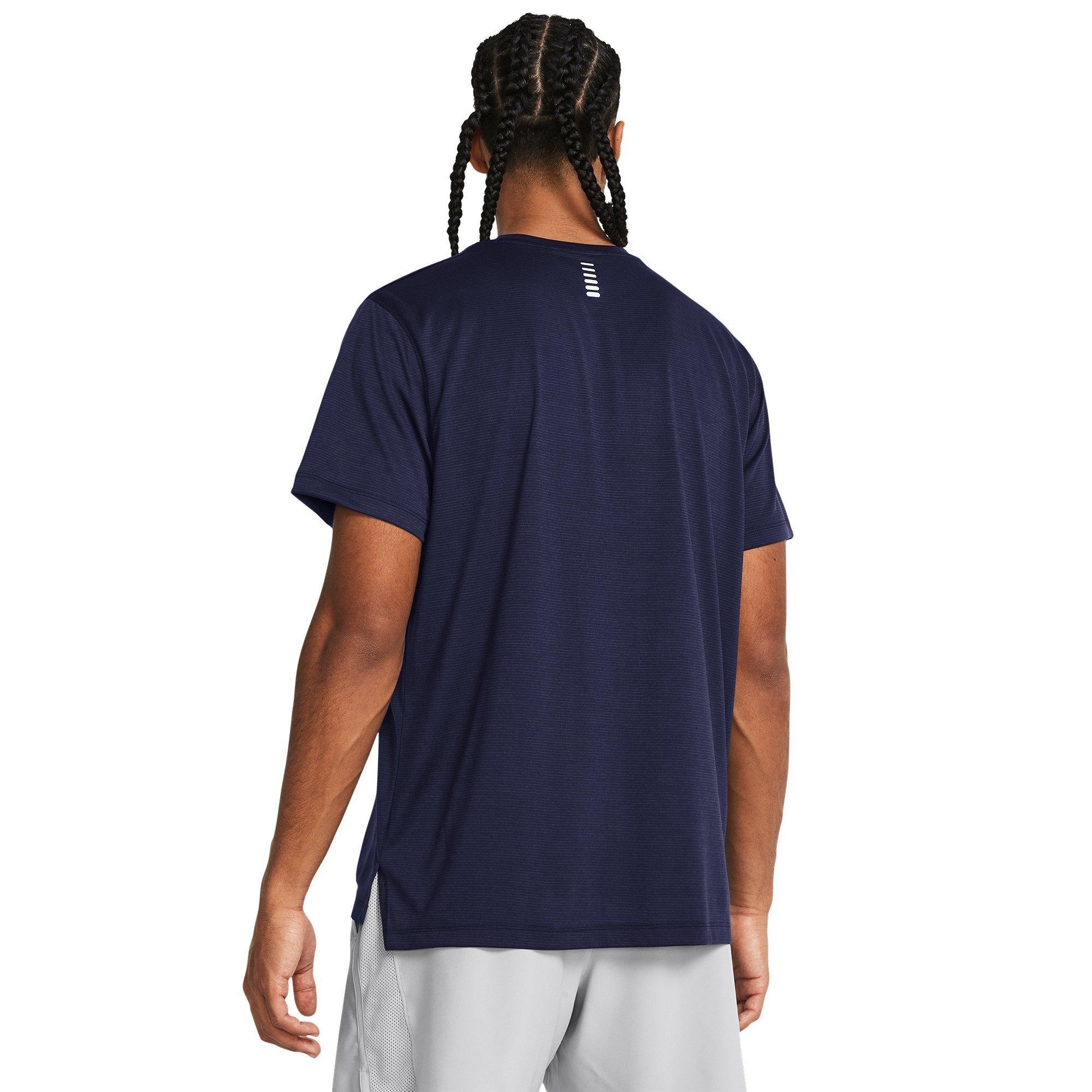 Azul - Under Armour - Launch Short-Sleeve Performance Top - 3