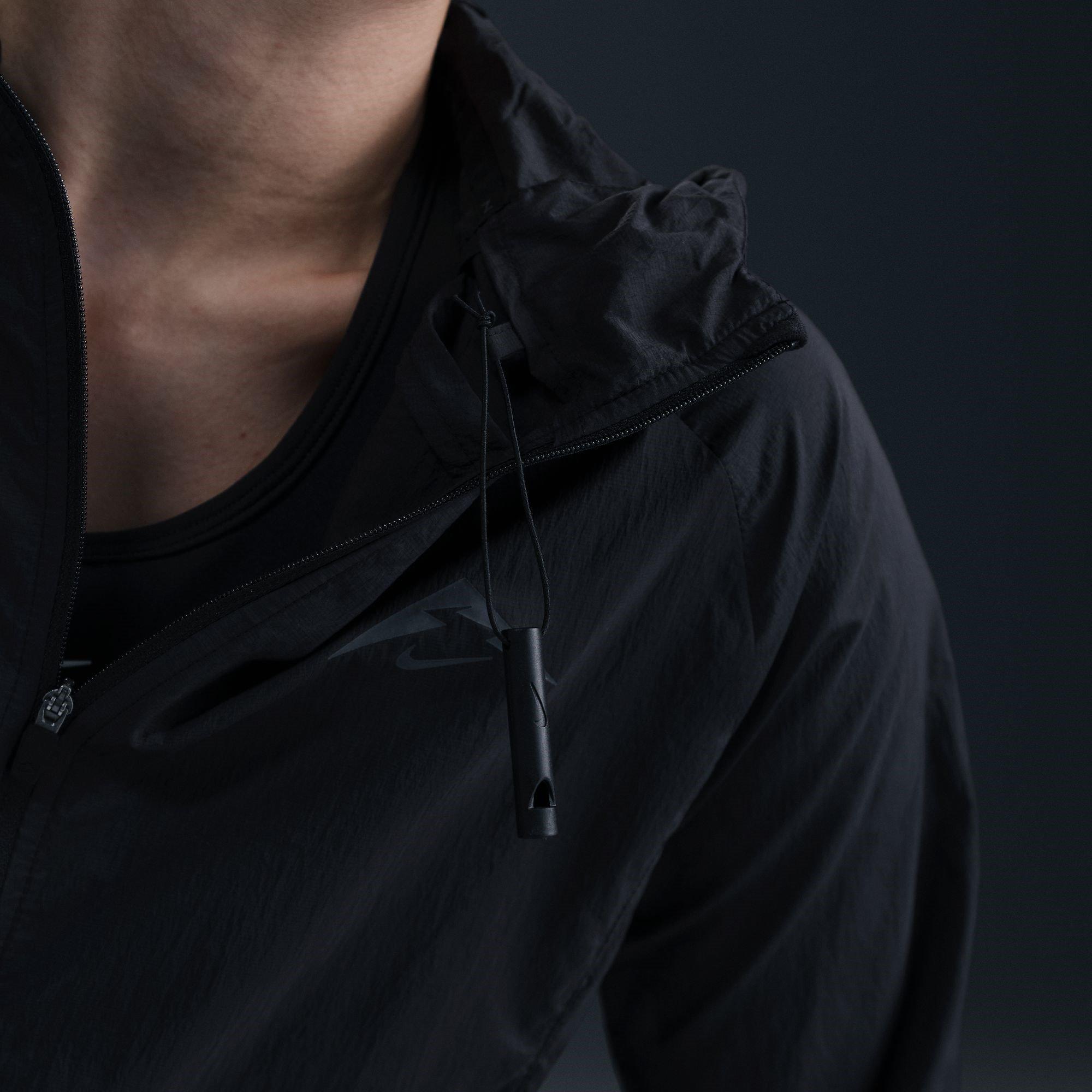 Blk/White/Blk - Nike - Trail Repel Womens Jacket - 11