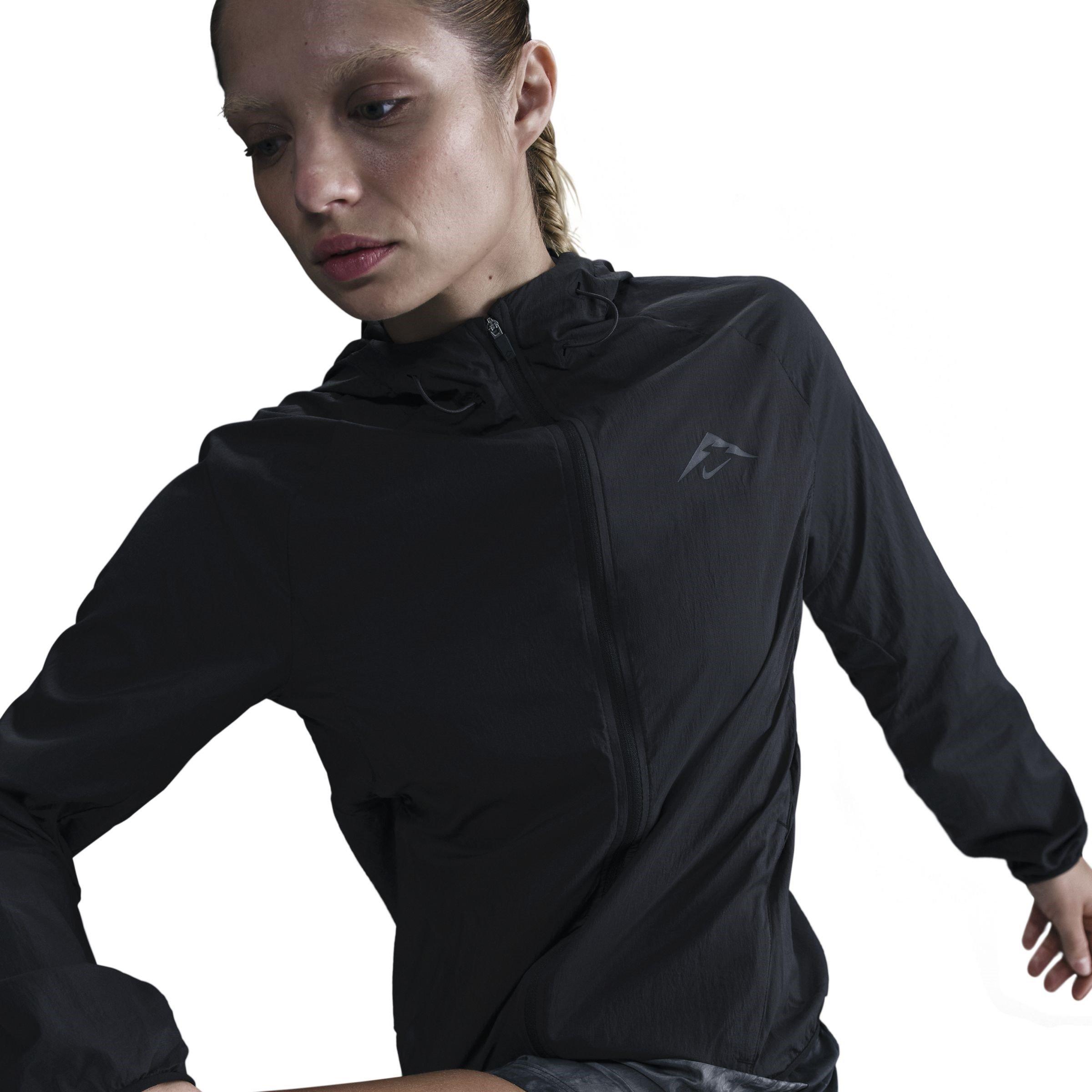 Blk/White/Blk - Nike - Trail Repel Womens Jacket - 3