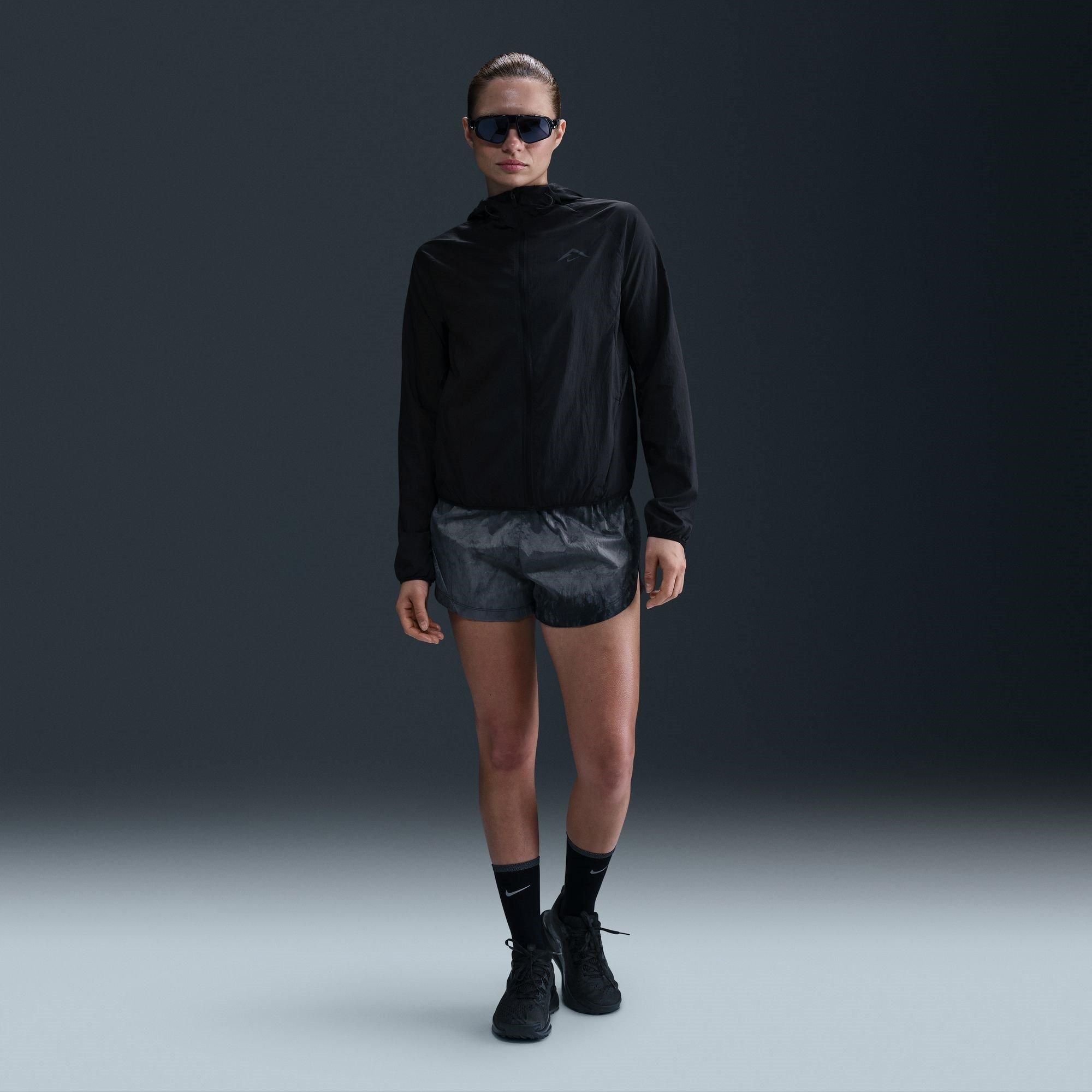 Blk/White/Blk - Nike - Trail Repel Womens Jacket - 7