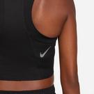 Noir - Nike - Dri-FIT Race Women's Cropped Running Tank - 4