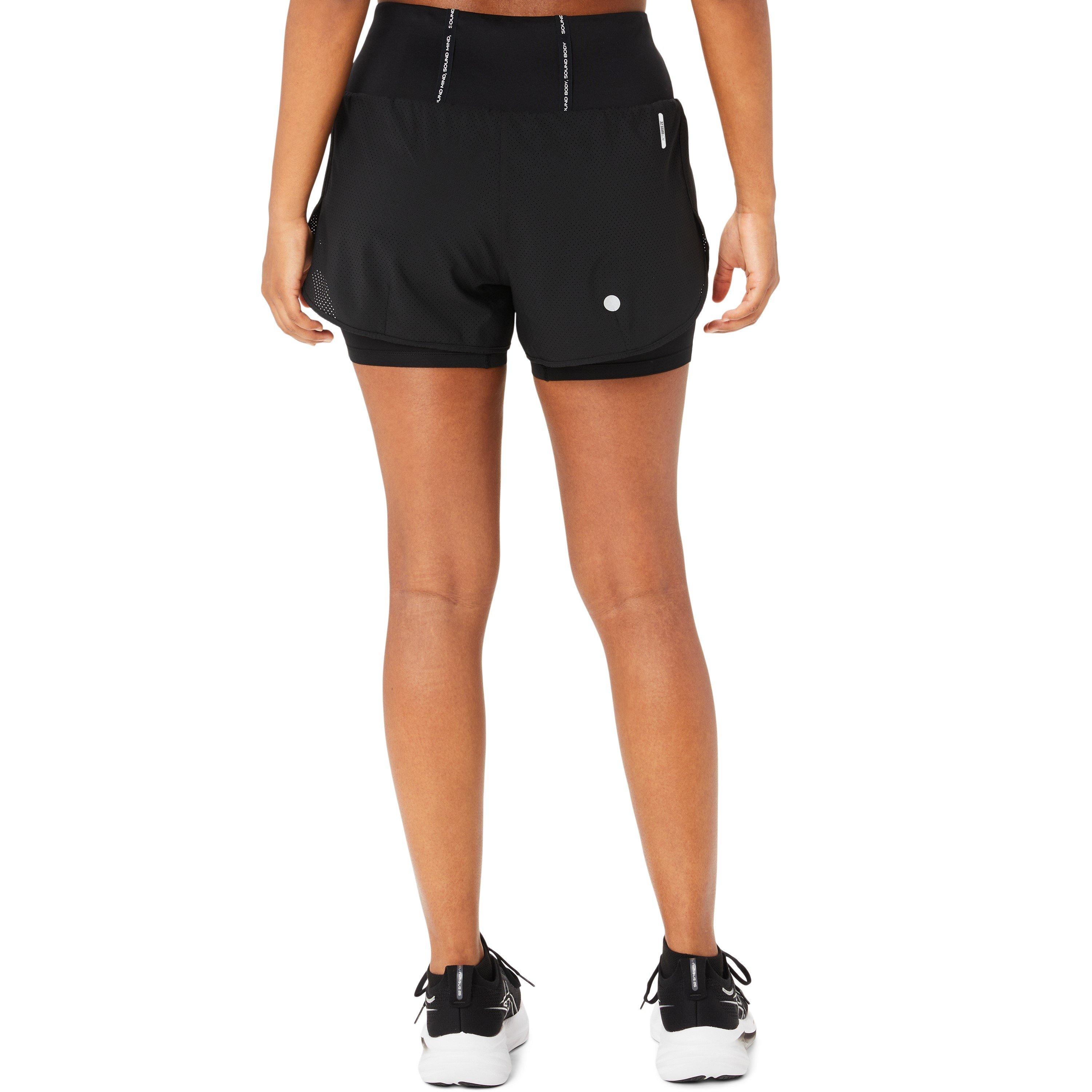 Black - Asics - Performance Running Shorts - 2