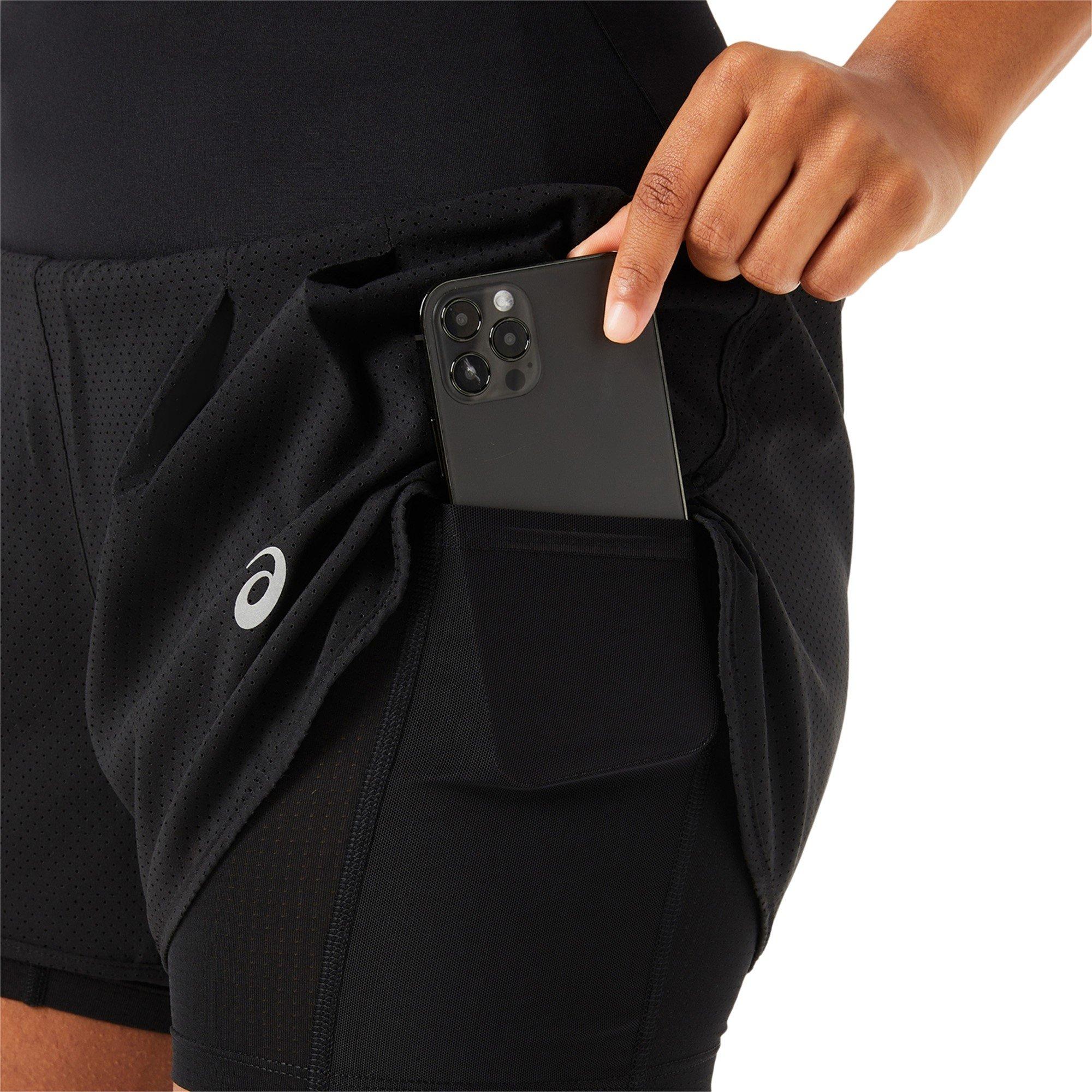 Black - Asics - Performance Running Shorts - 8