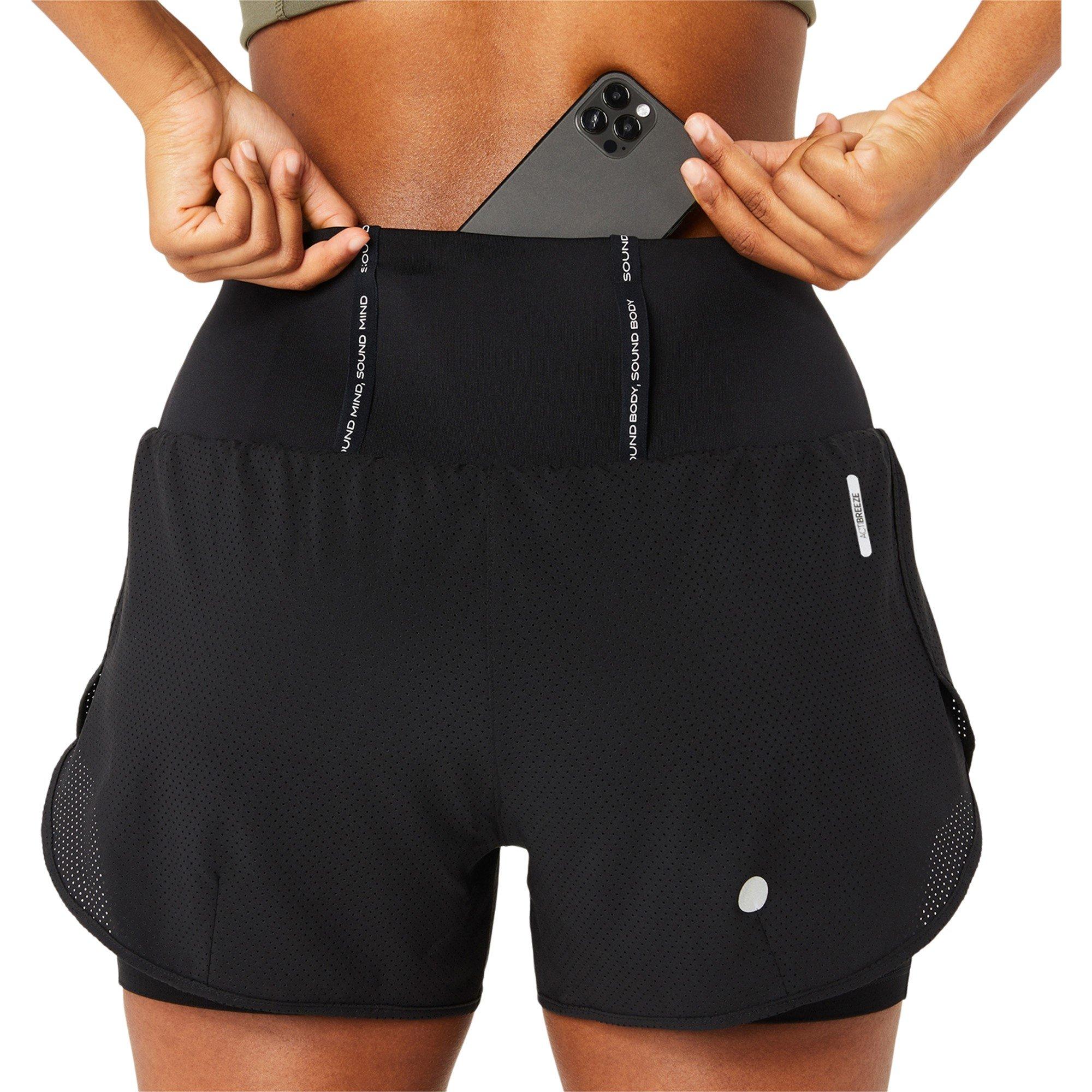 Black - Asics - Performance Running Shorts - 9
