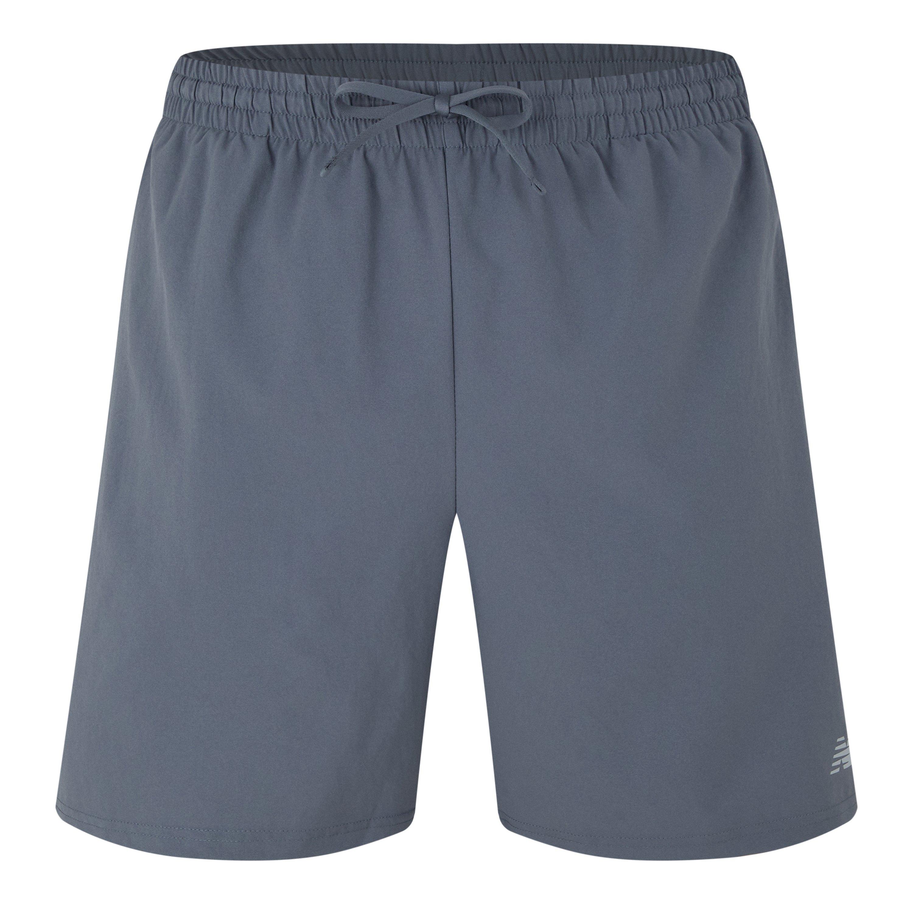 Grey - New Balance - Men's Performance Running Shorts - 1