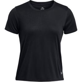 Under Armour Armour Ua Launch Splatter Ss Running Top Womens