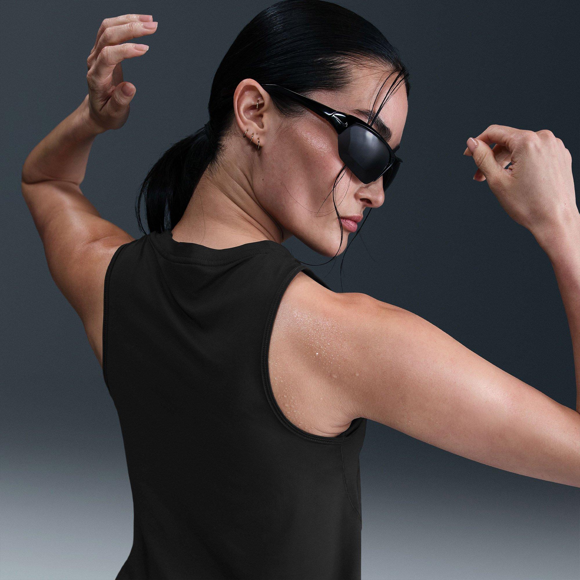 Black - Nike - One Womens Dri-FIT Running Tank Top - 3