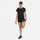Negro - Nike - Fast Tempo Women's Dri-FIT Running Shorts - 9
