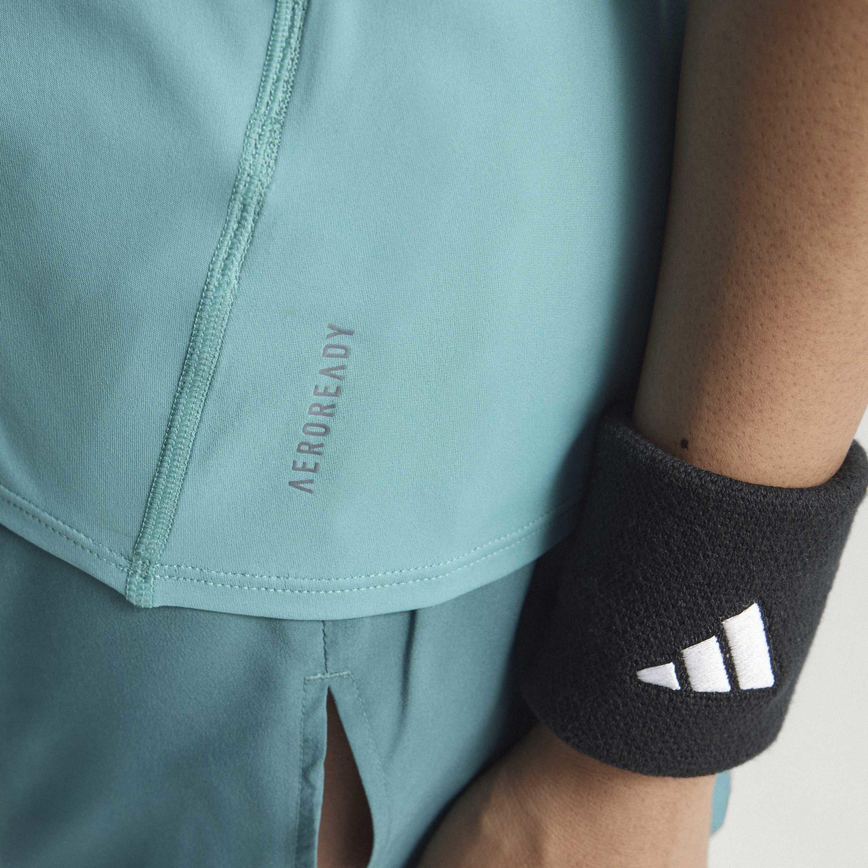 Puderasto plava - adidas - Adizero Running T-shirt Womens - 13