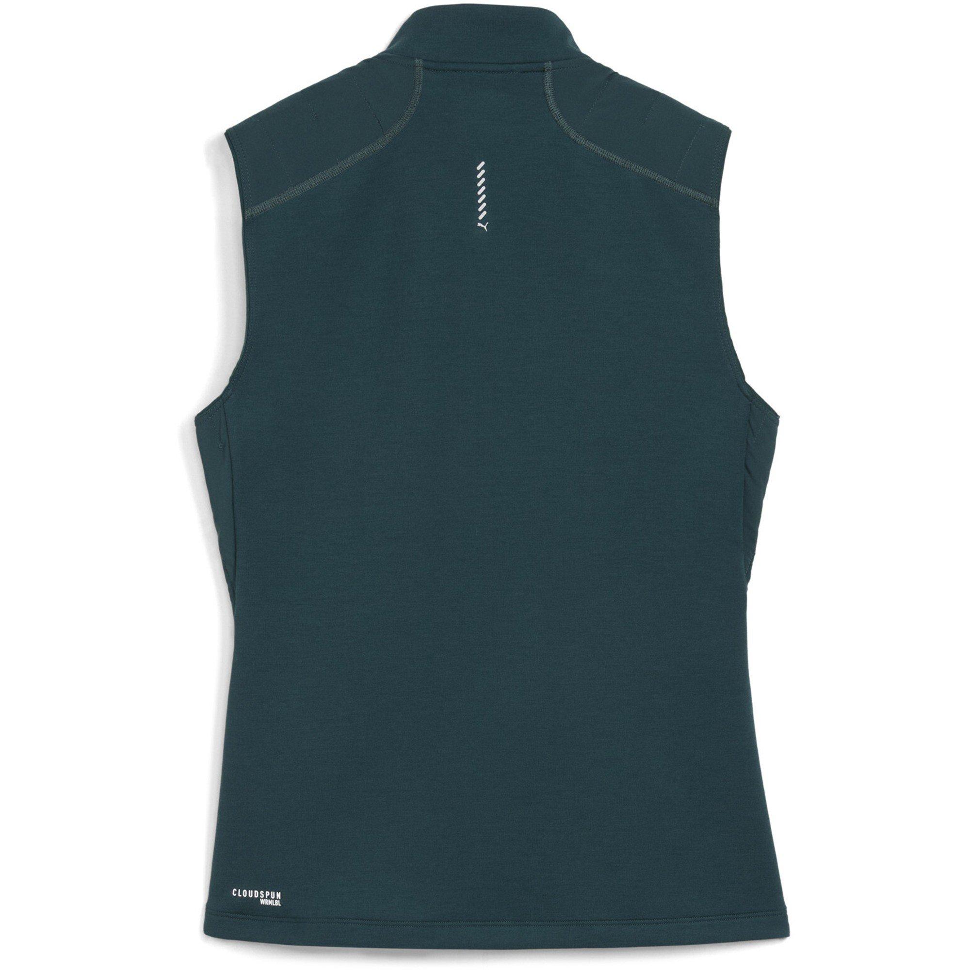 Zelena teren - Puma - Women's Run Cloudspun Warm Label Vest - 2