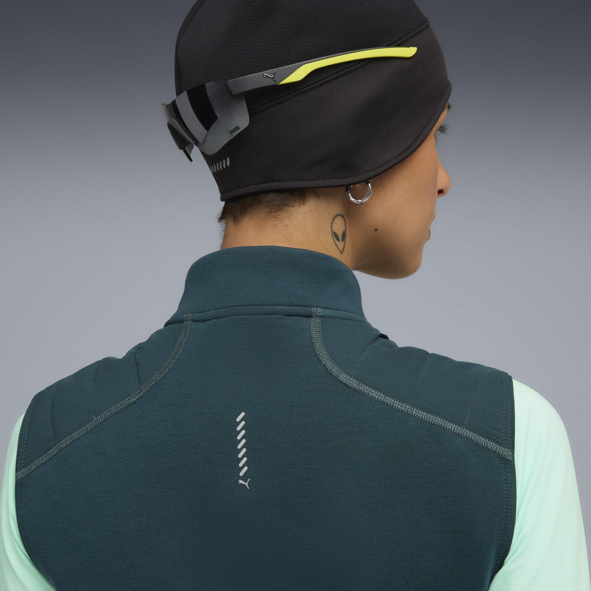 Zelena teren - Puma - Women's Run Cloudspun Warm Label Vest - 5