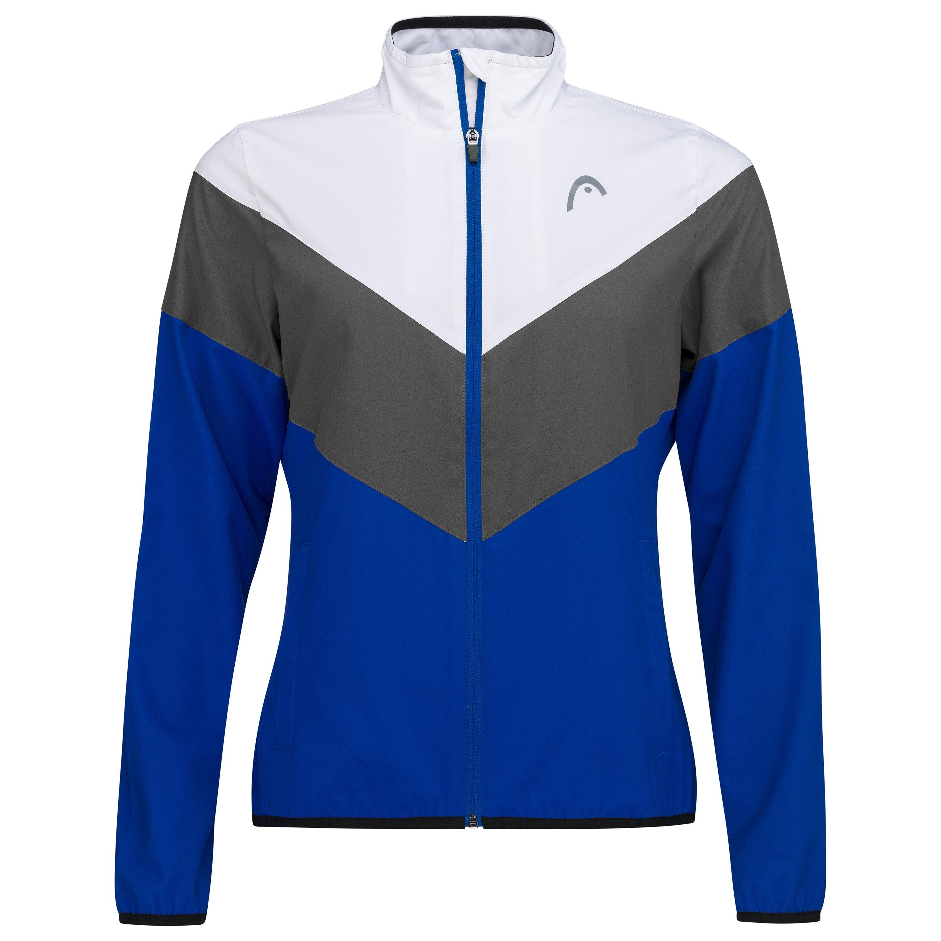 Koningsblauw/Grijs - HEAD - Club Jacket Womens - 1