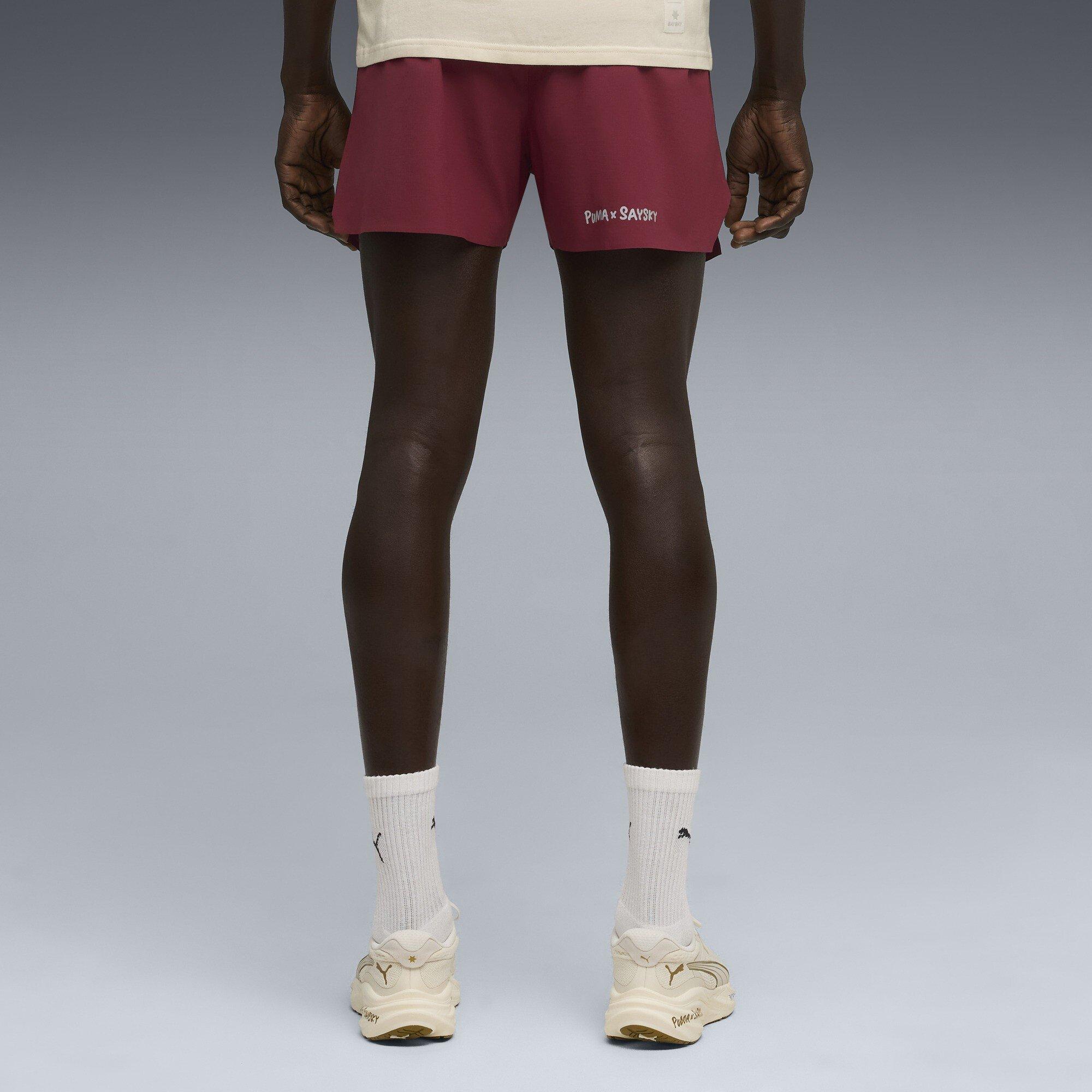 Team Regal Red - Puma - Men's X Saysky Run Short Performance Running Shorts - 4