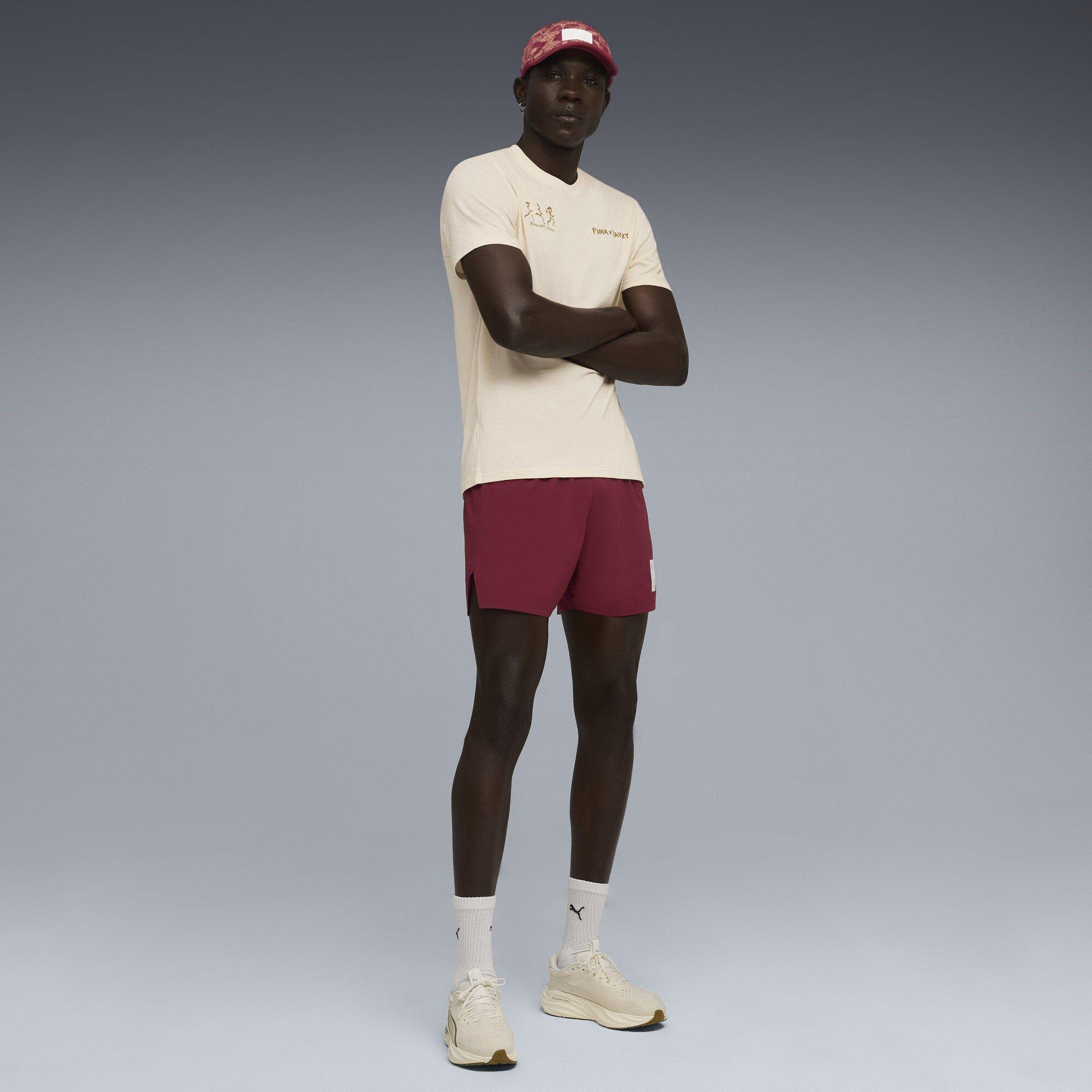 Team Regal Red - Puma - Men's X Saysky Run Short Performance Running Shorts - 7