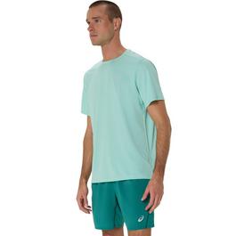 Asics Silver Short Sleeve Top Mens