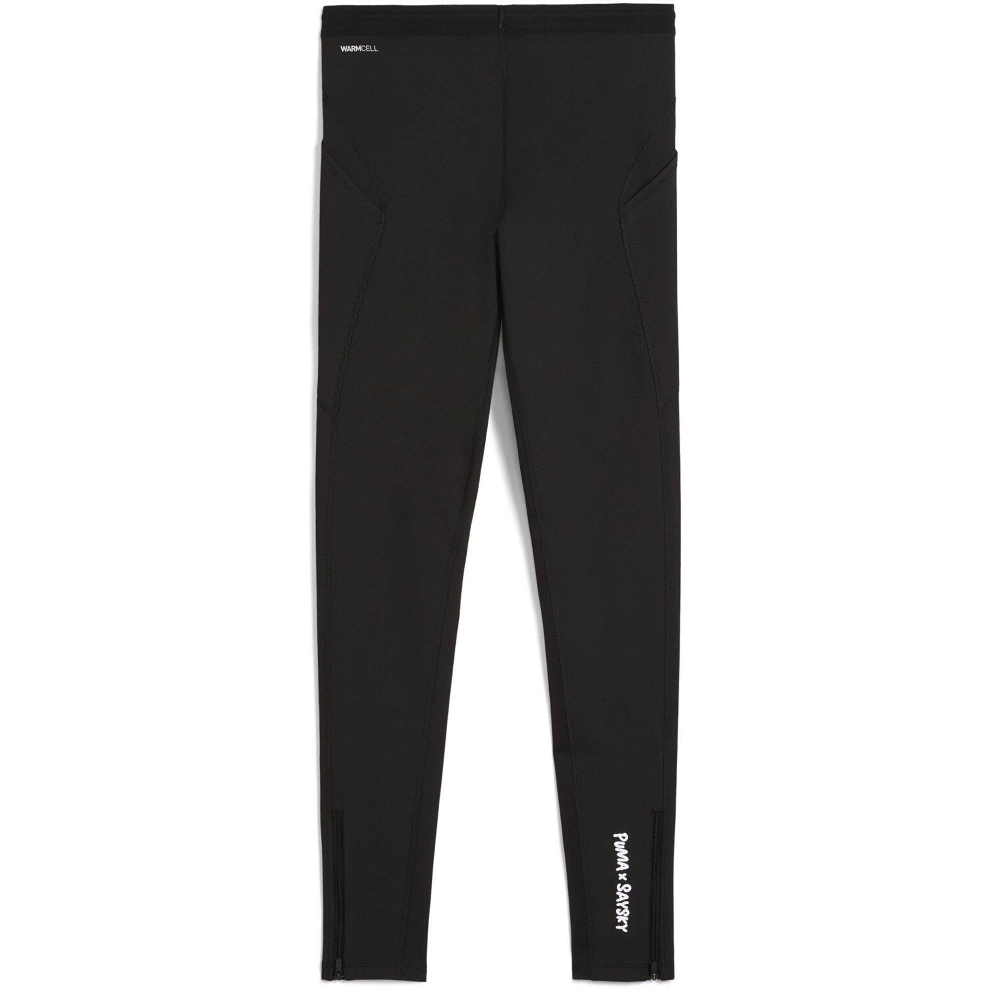 Nero - Puma - Men's X Saysky Fleece Performance Running Tights - 2