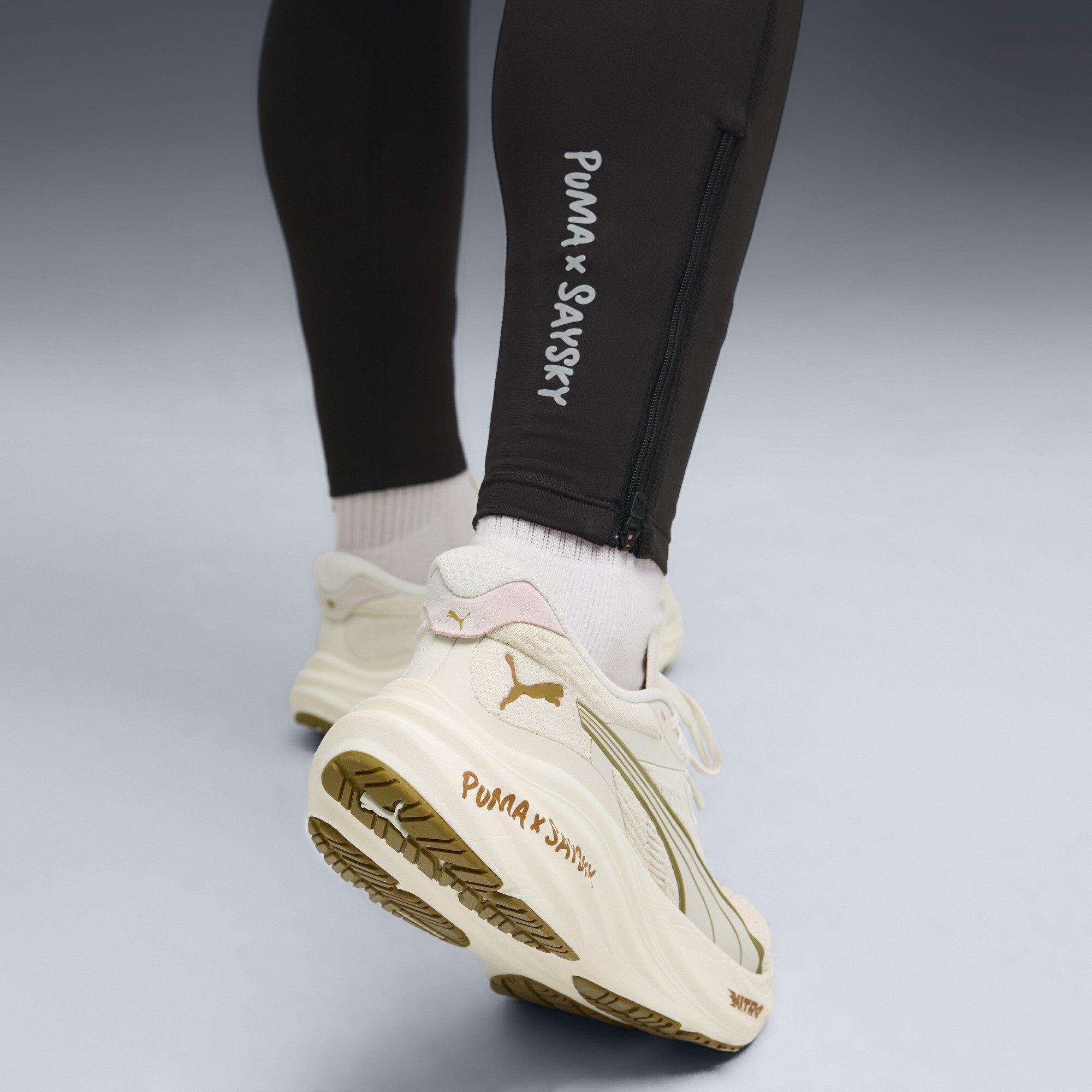 Nero - Puma - Men's X Saysky Fleece Performance Running Tights - 5