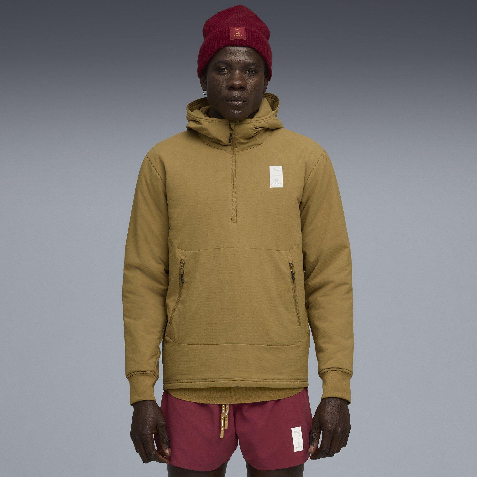 Honey Butter - Puma - Men's X Saysky Anorak Jacket Performance Running - 3