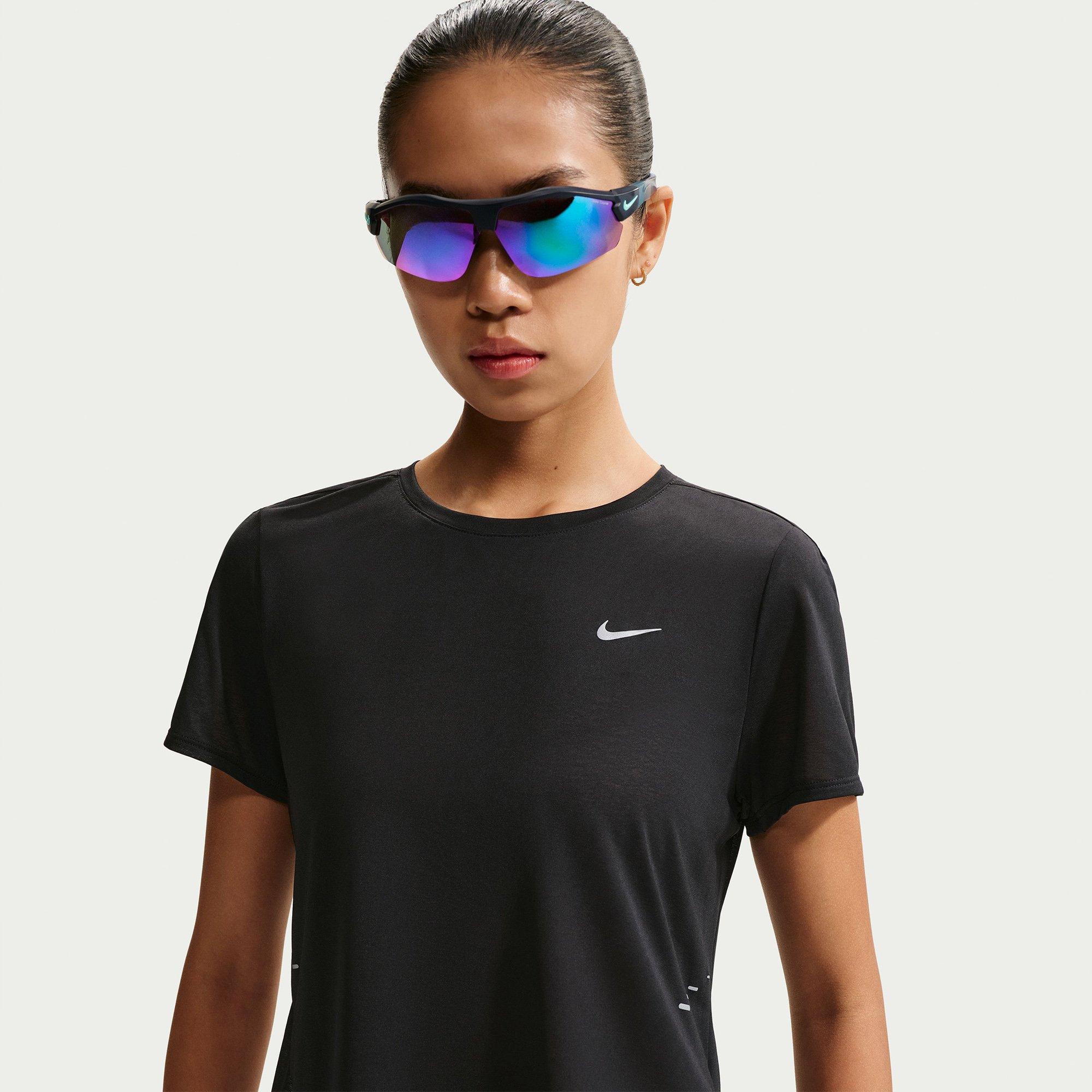 Blk/Dust/Silver - Nike - Women's Nvlt Performance Running Shorts - 2