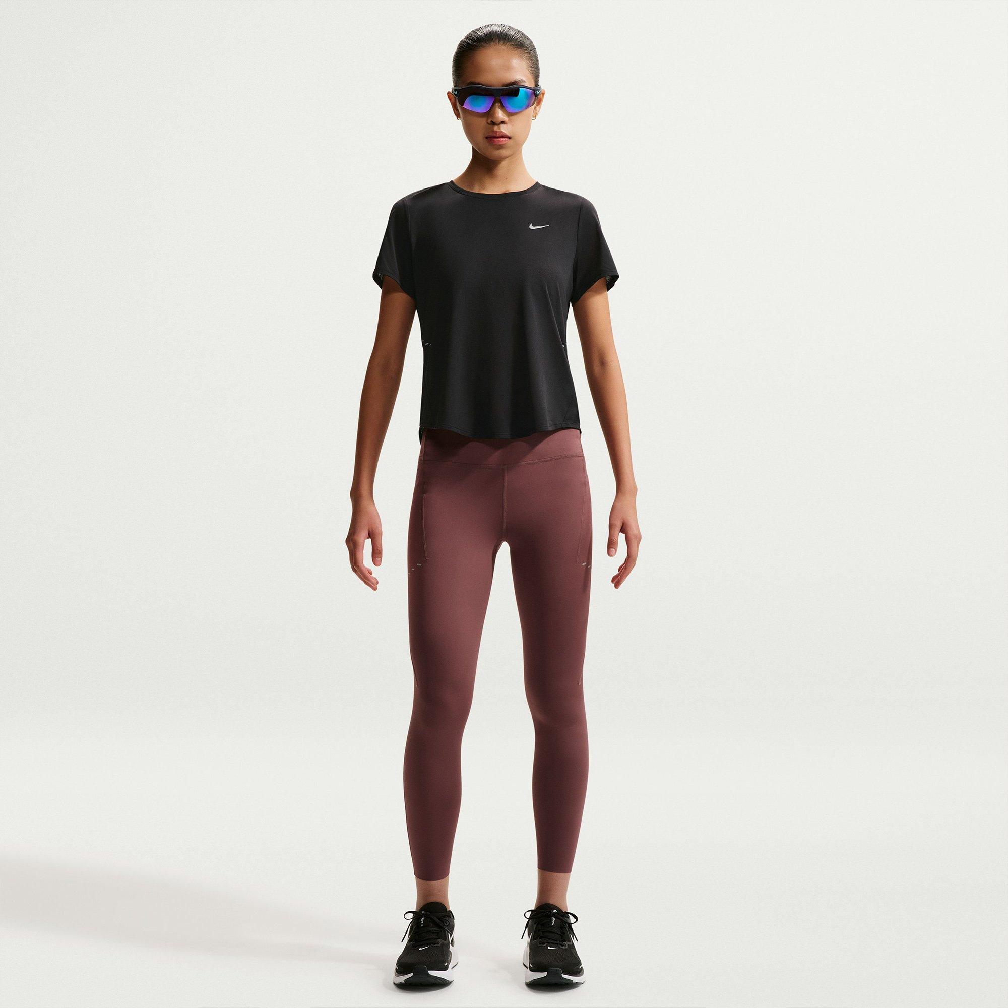 Blk/Dust/Silver - Nike - Women's Nvlt Performance Running Shorts - 5