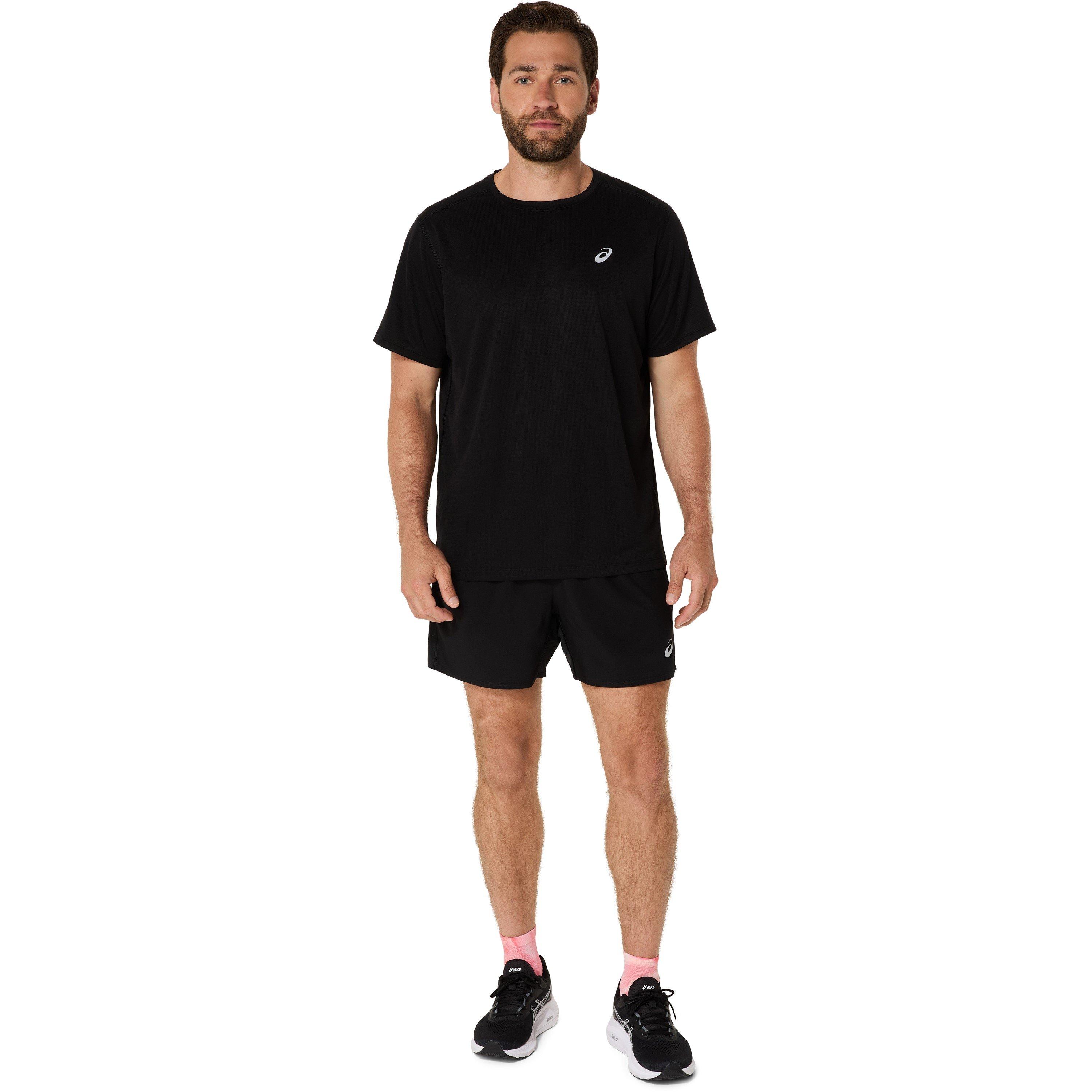 Perf.Black - Asics - Silver 5In Short Mens - 3