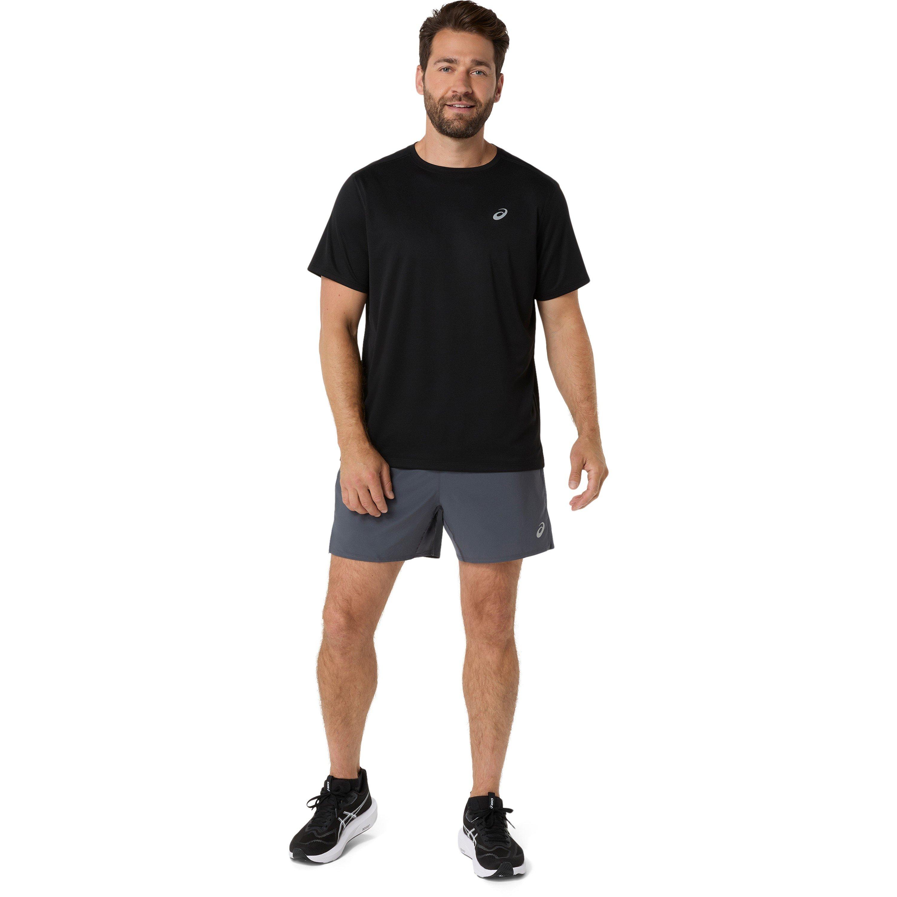CARRIER GREY - Asics - Silver 5In Short Mens - 5