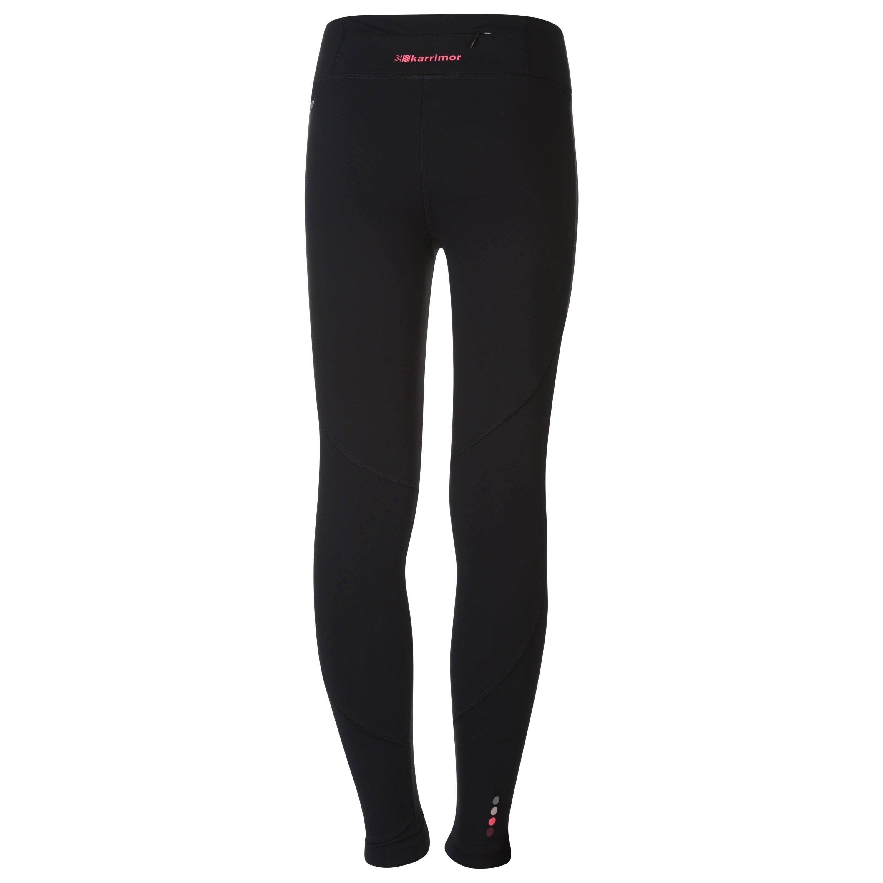 Negro - Karrimor - XLite Running Tights Junior Girls - 4