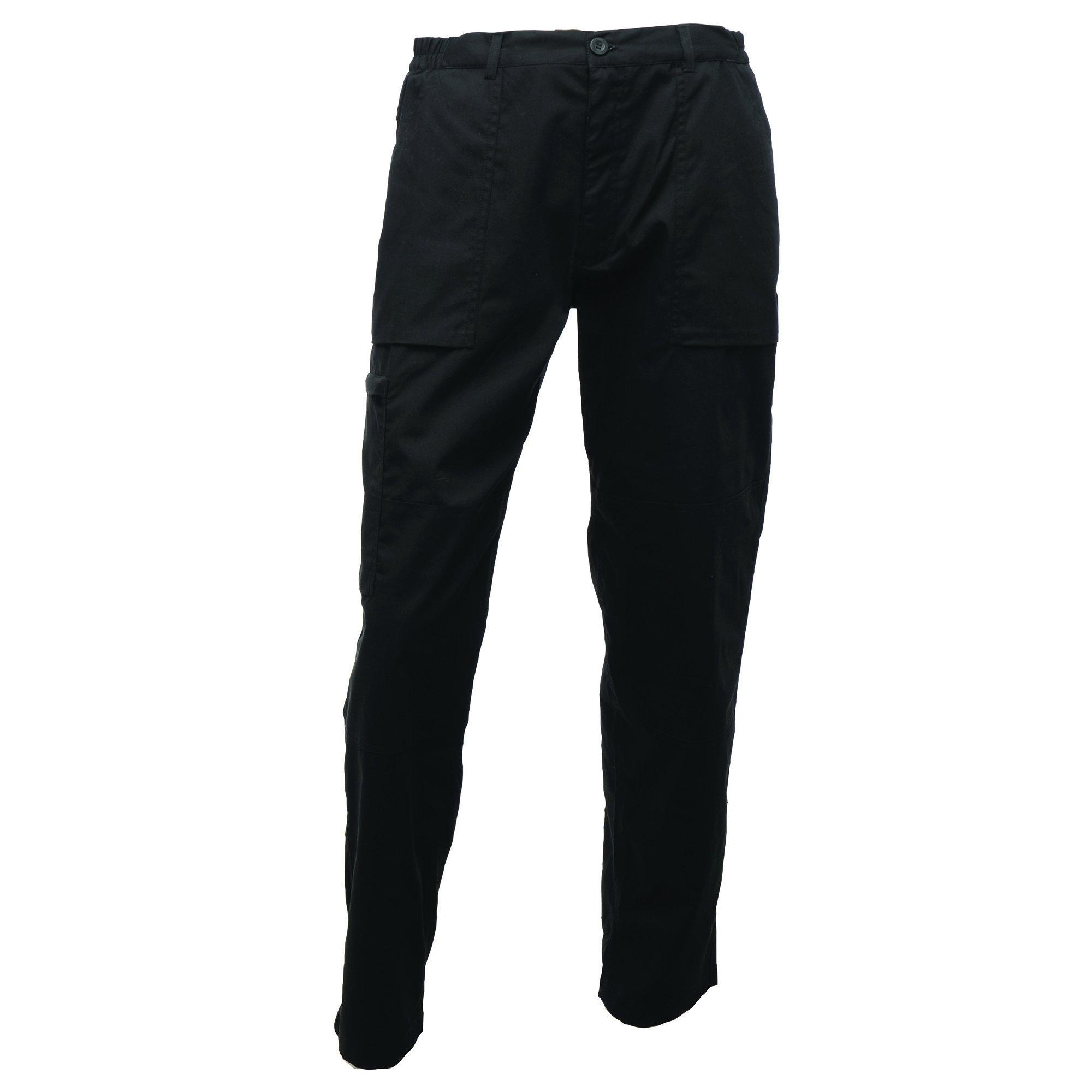 Regatta Men's Action Workwear Trousers (Long Leg) - Black - 40