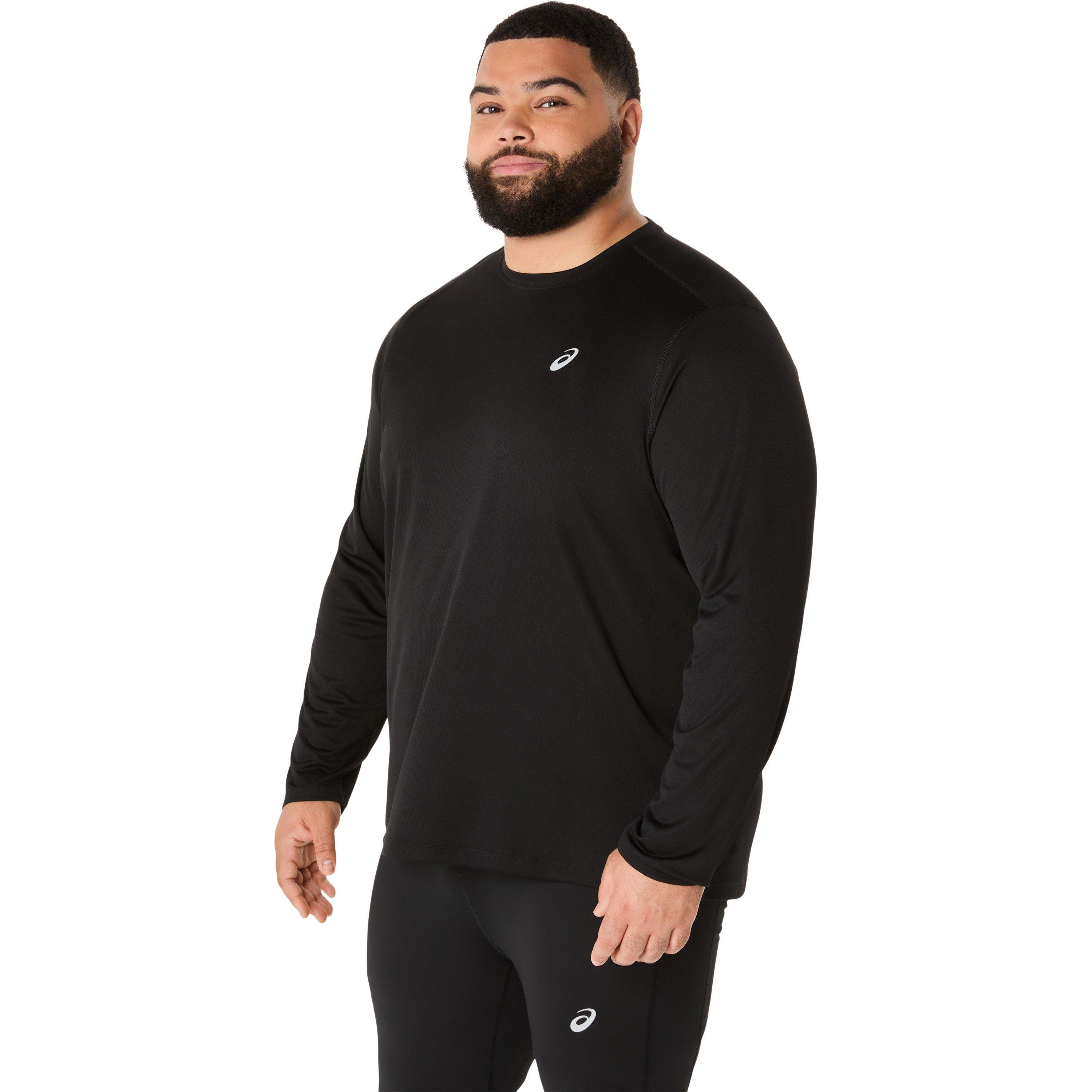 Noir - Asics - Asics Core Ls Top Running Mens - 1