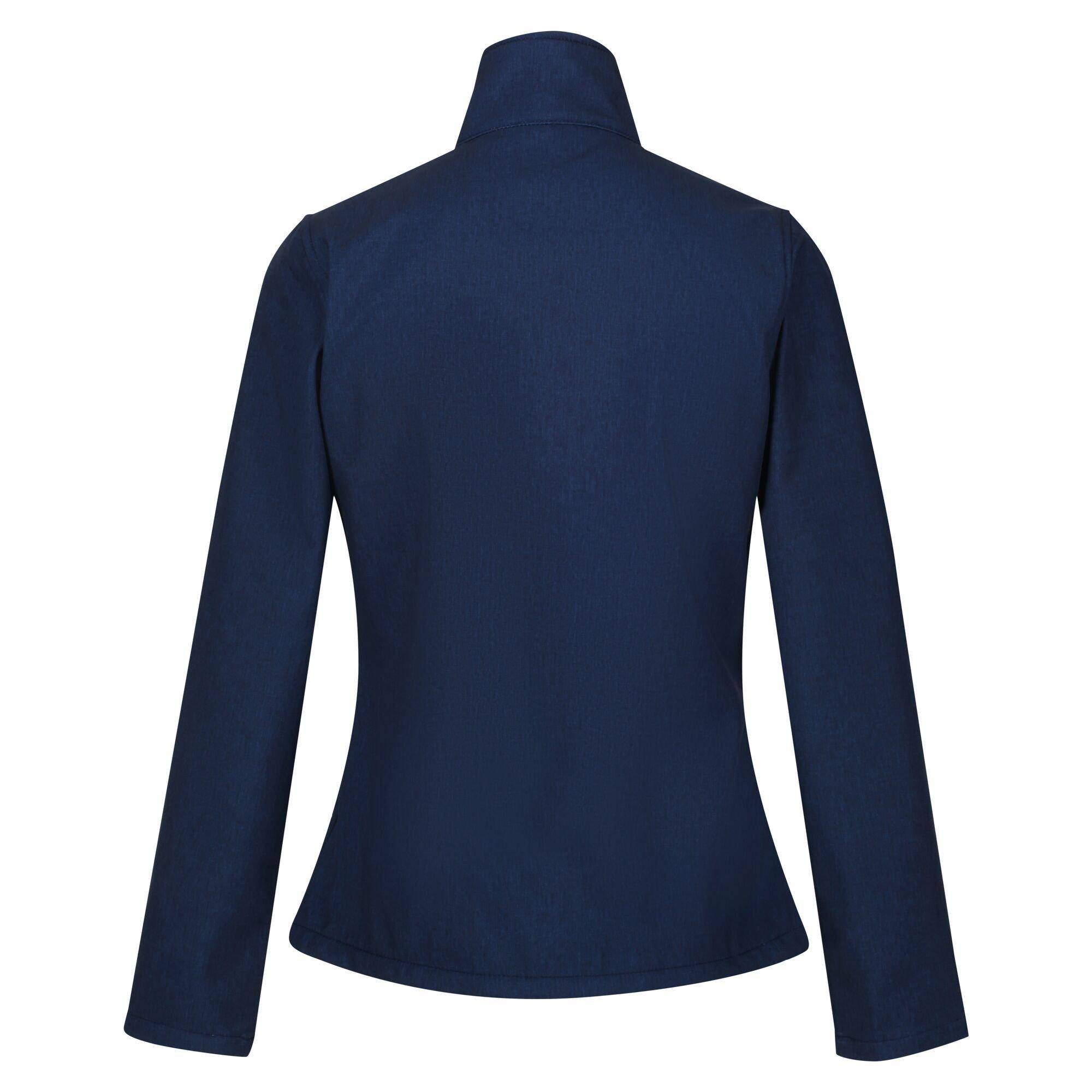 Navy Marl - Regatta - Connie V Softshell Jacket - 8