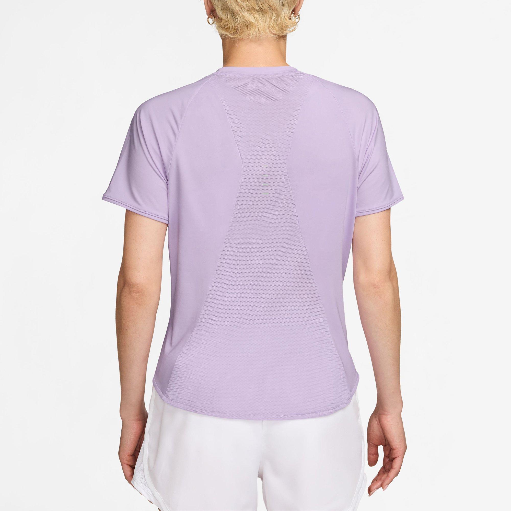 Violet/Silver - Nike - Swift Df Ss Top Ld63 - 2